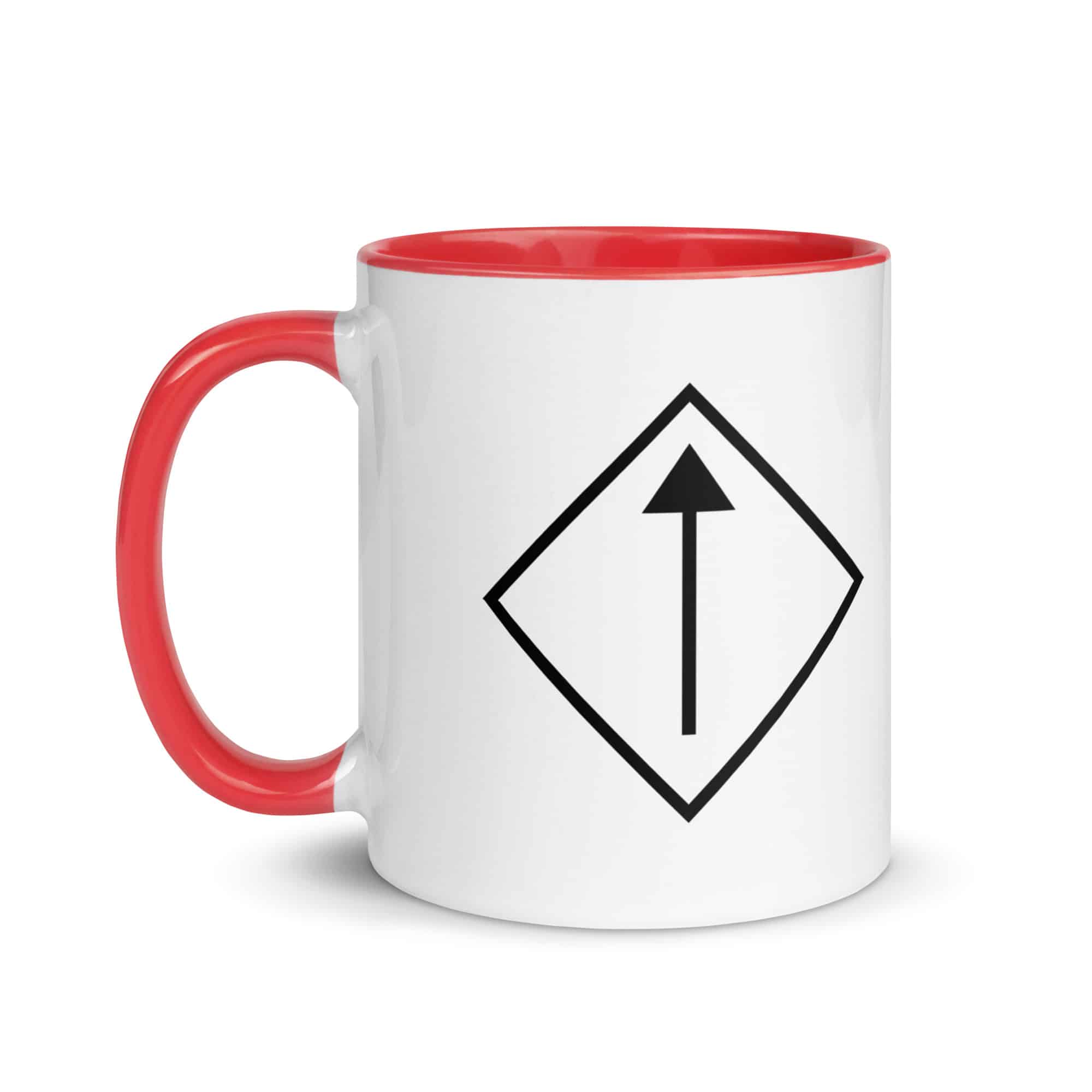 Black Diamond Waymarker Color Inside Mug