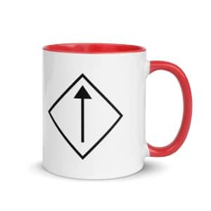09 Diamond Waymarker Black Color Inside Coffee Mug - 11 oz - Main