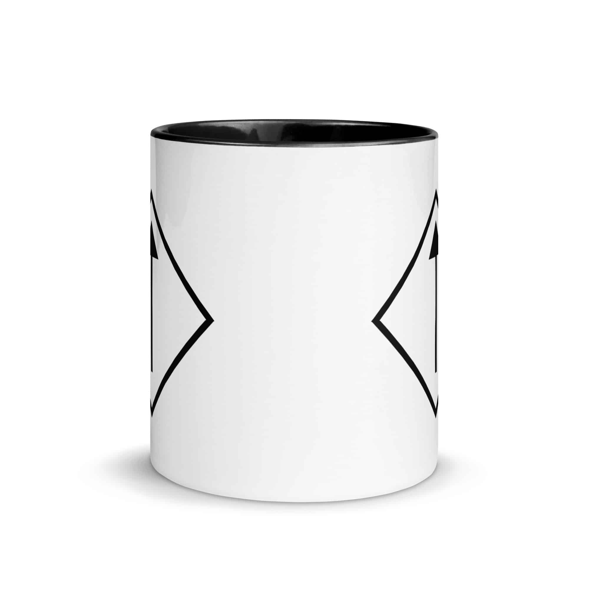 Black Diamond Waymarker Color Inside Mug