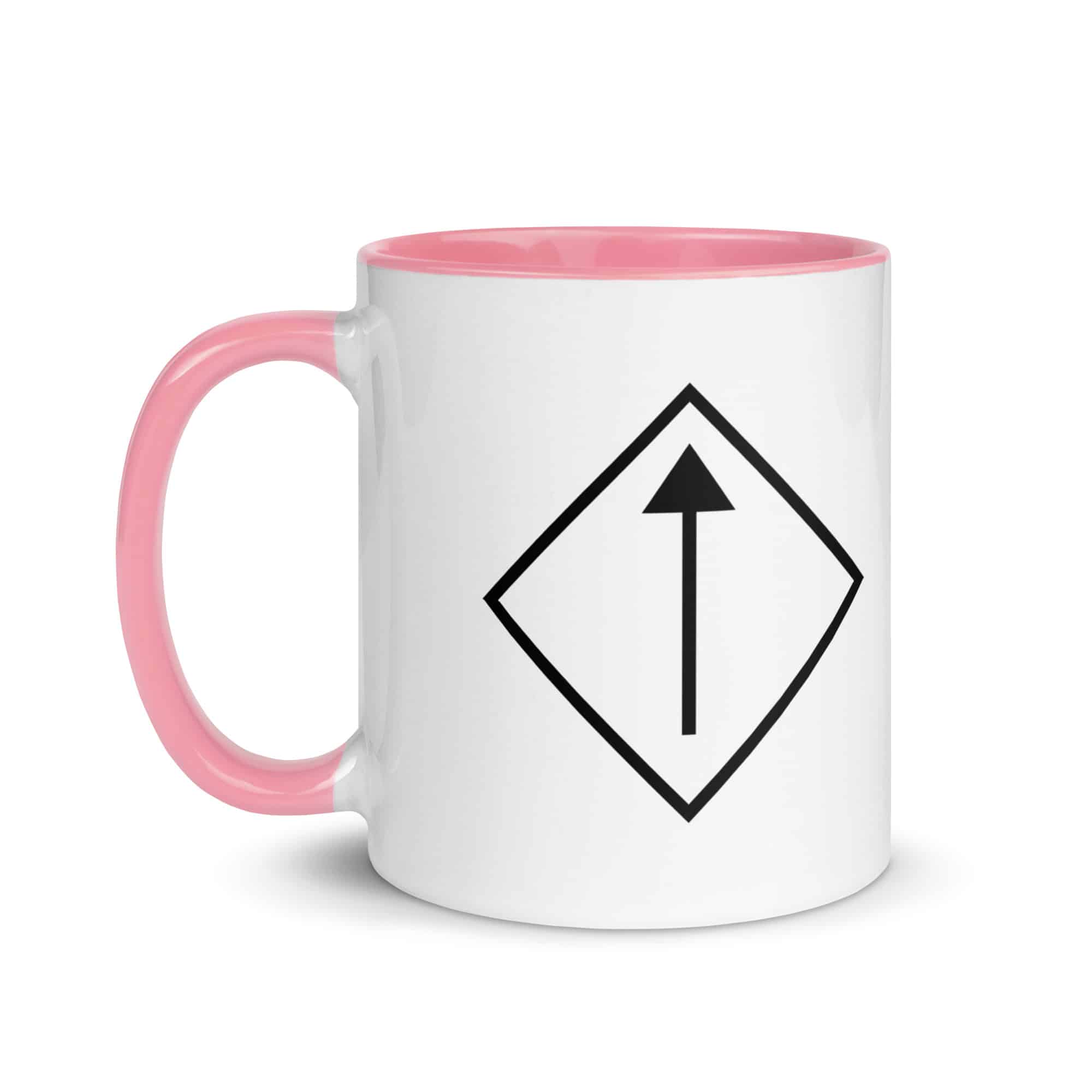 Black Diamond Waymarker Color Inside Mug