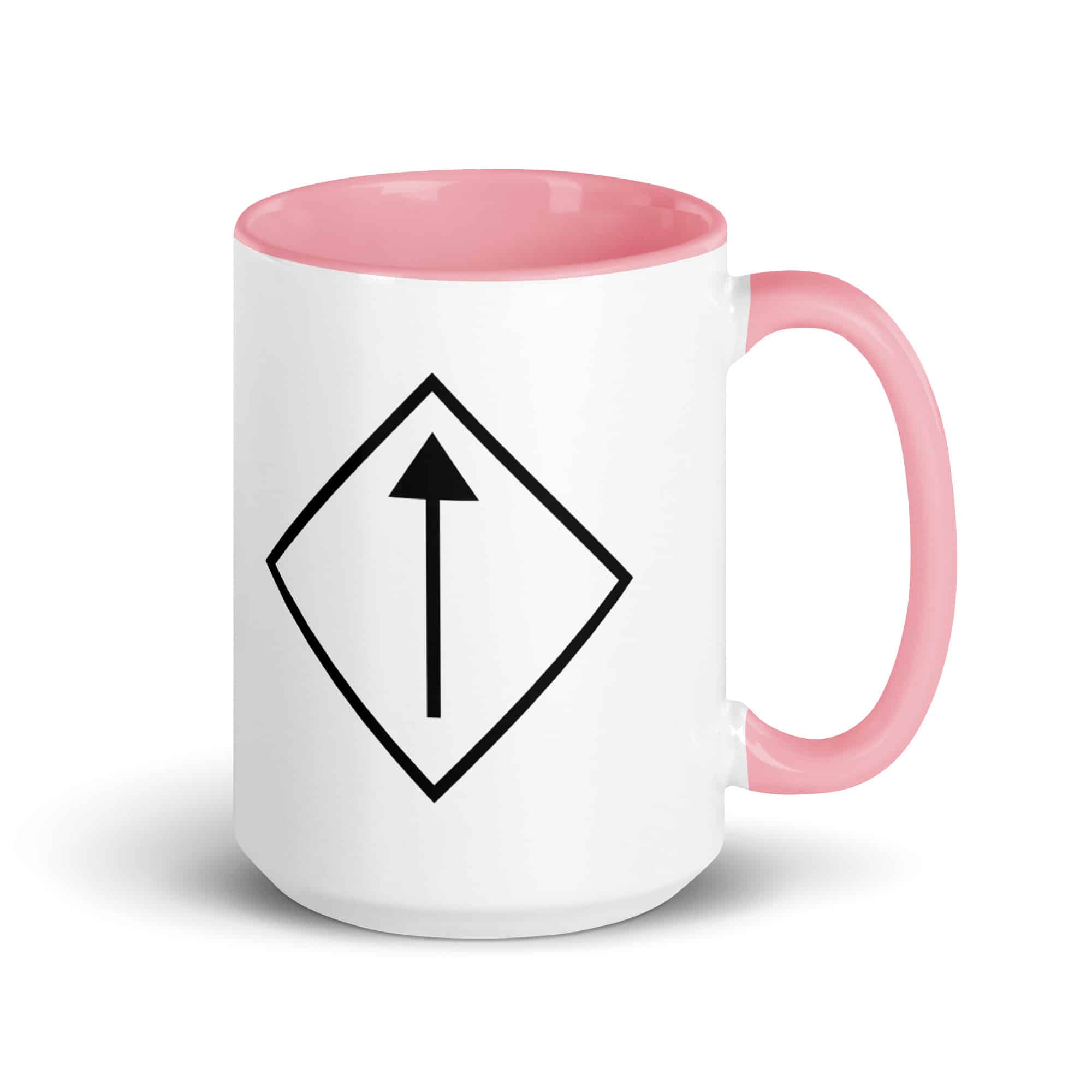 Black Diamond Waymarker Color Inside Mug