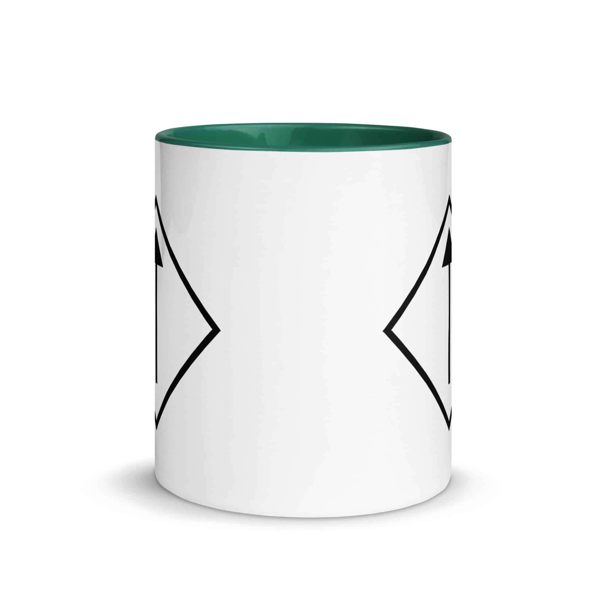 Black Diamond Waymarker Color Inside Mug