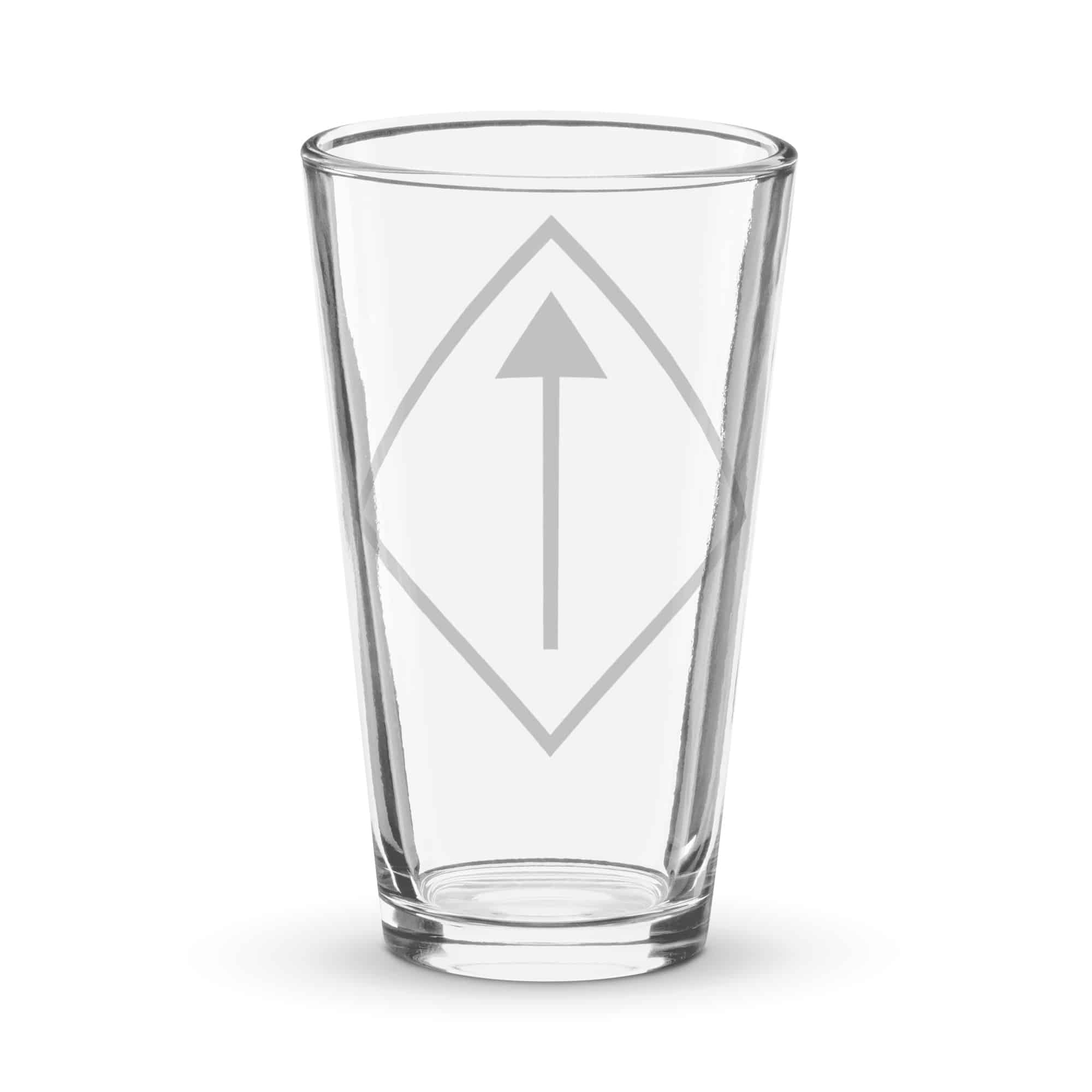 Black Diamond Waymarker Pint Glass