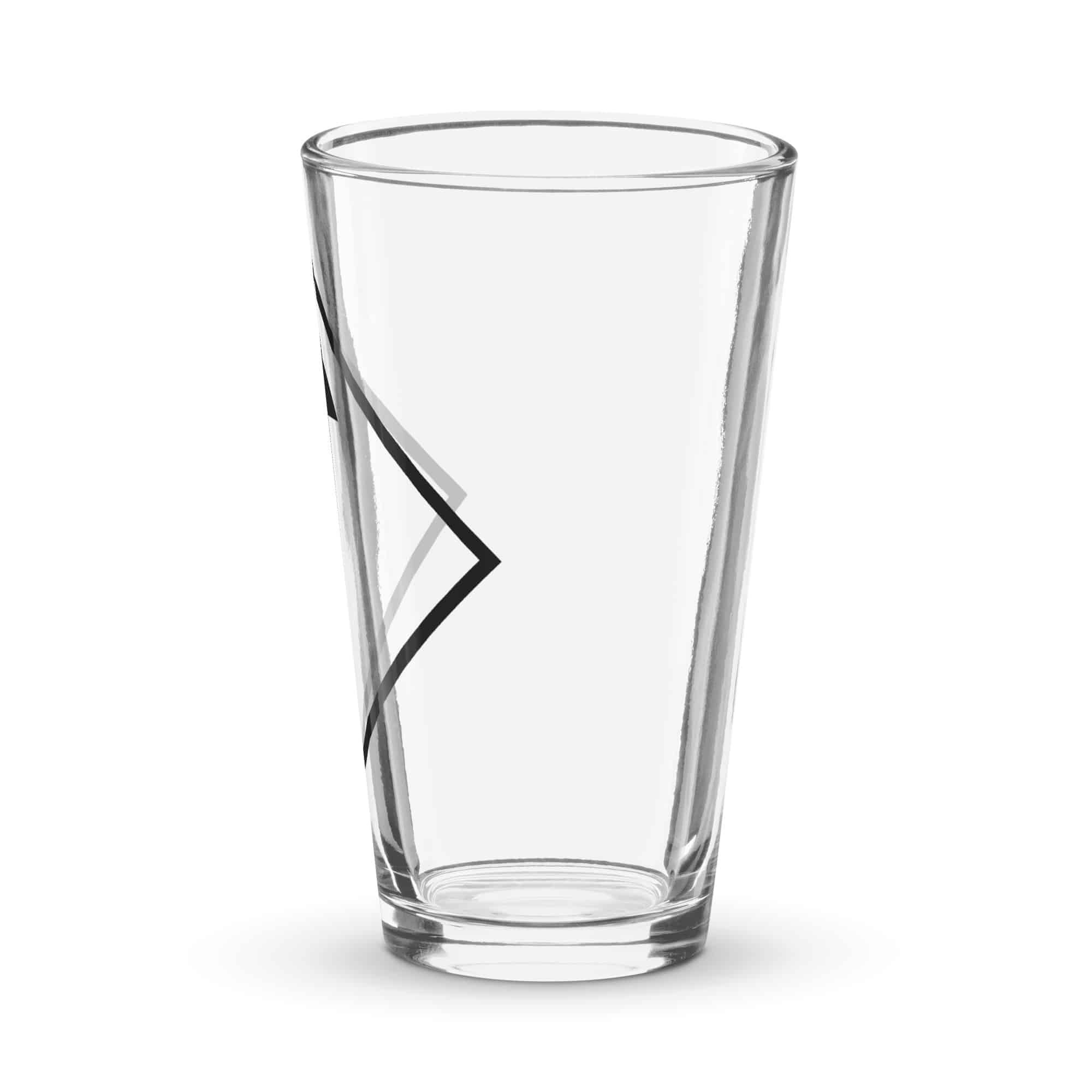 Black Diamond Waymarker Pint Glass