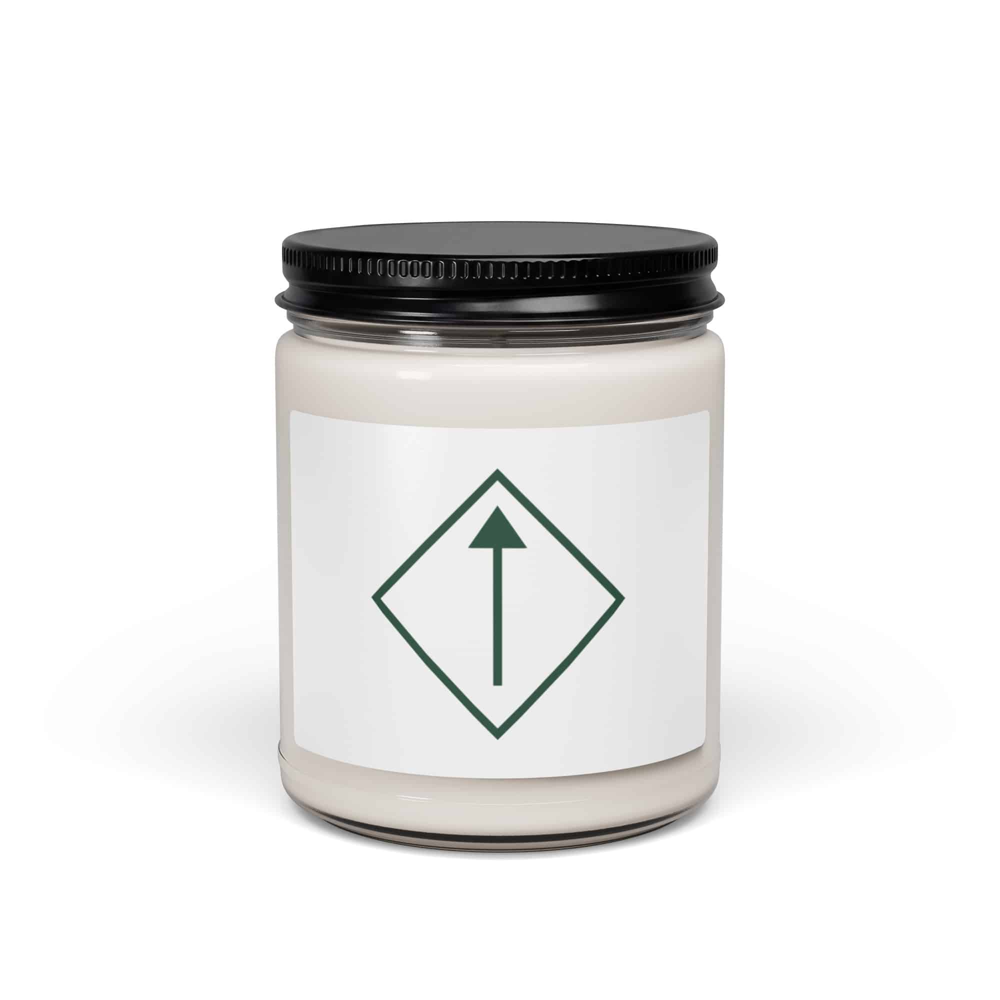 Forest Green Diamond Waymarker Candle