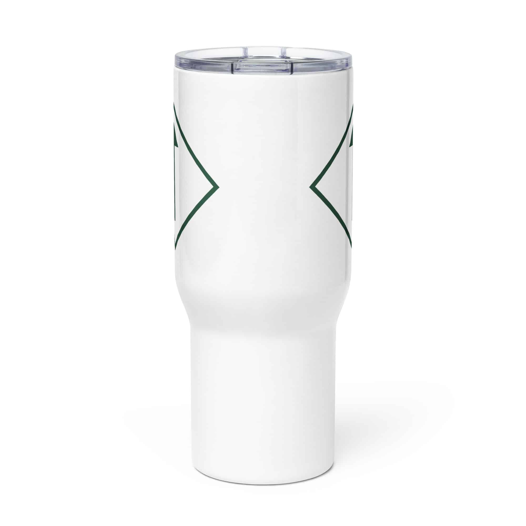Forest Green Diamond Waymarker Travel Mug