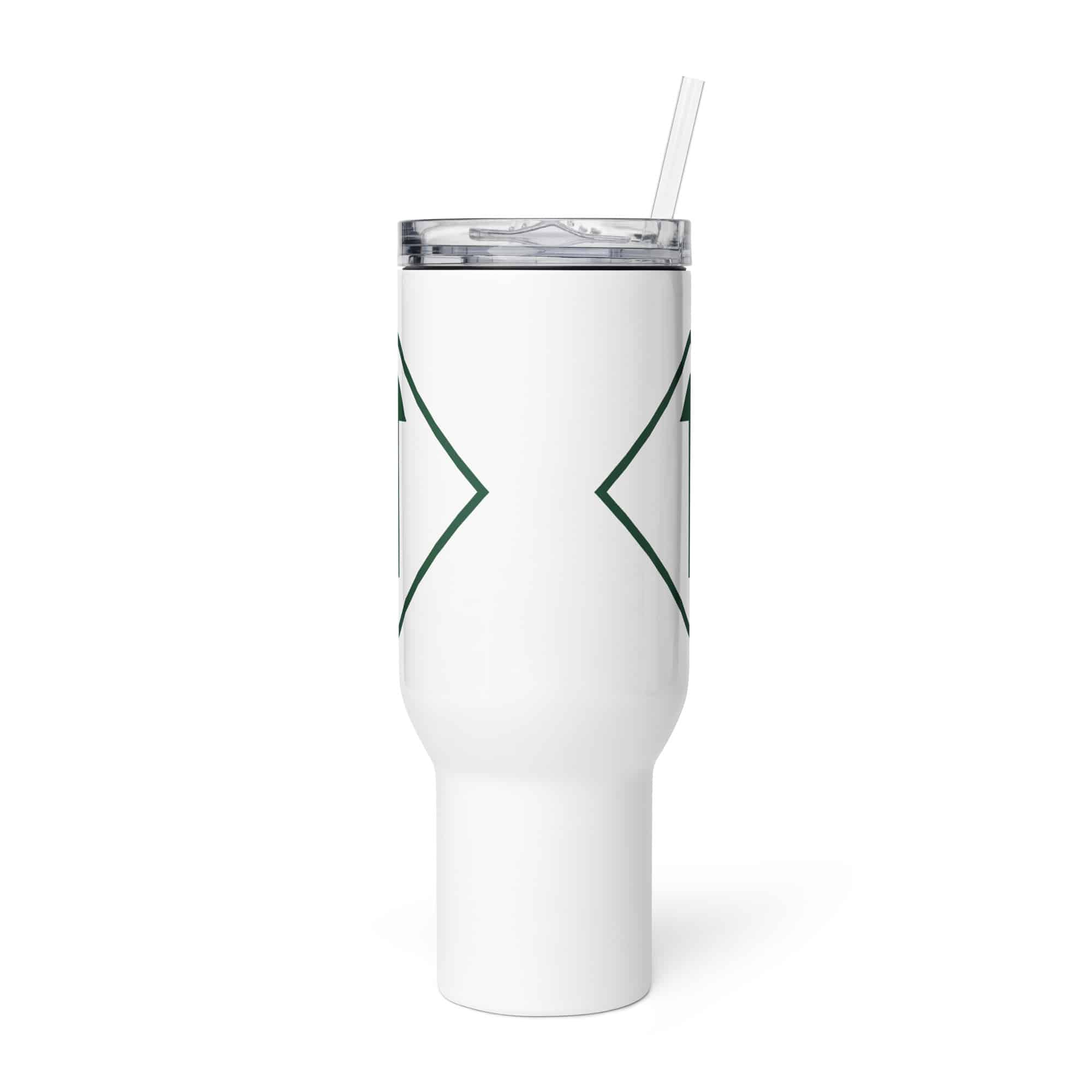 Forest Green Diamond Waymarker Travel Mug