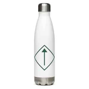 09 Diamond Waymarker Forest Green Stainless Steel Water Bottle - 17 oz - Main