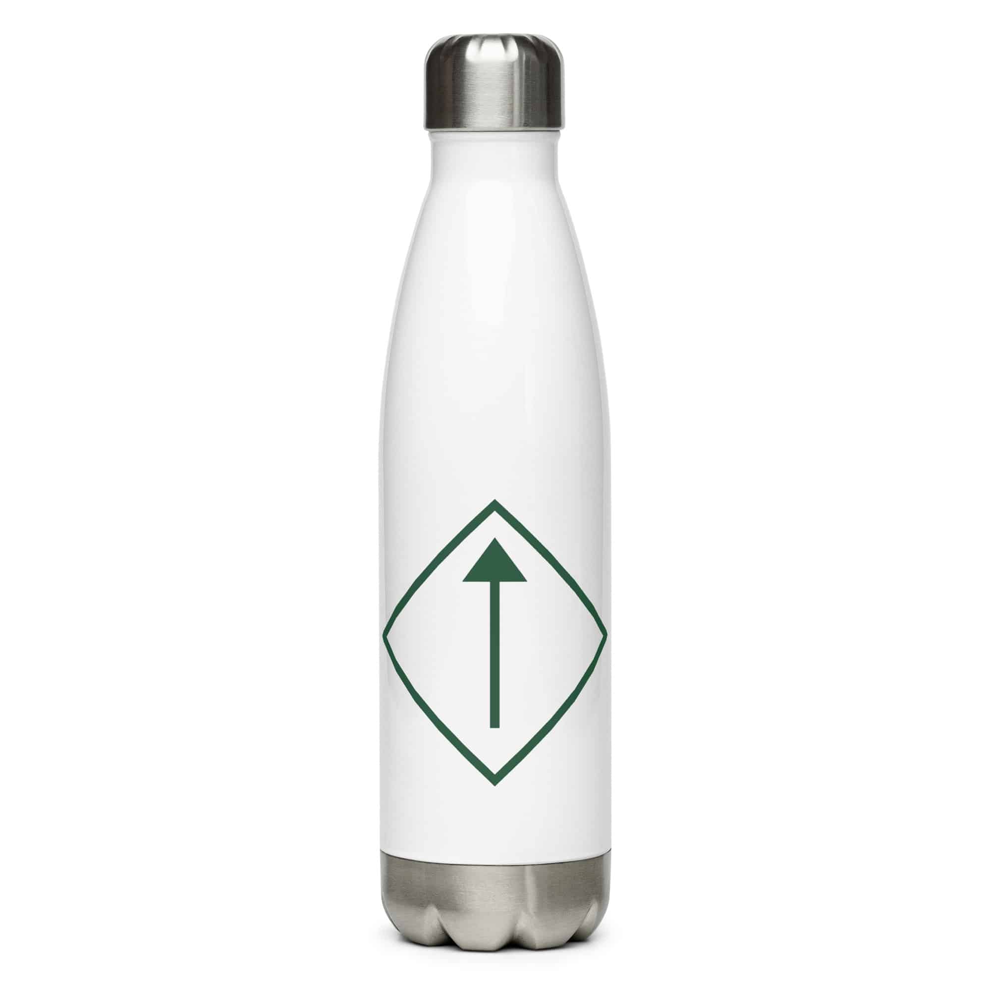 Forest Green Diamond Waymarker Water Bottle