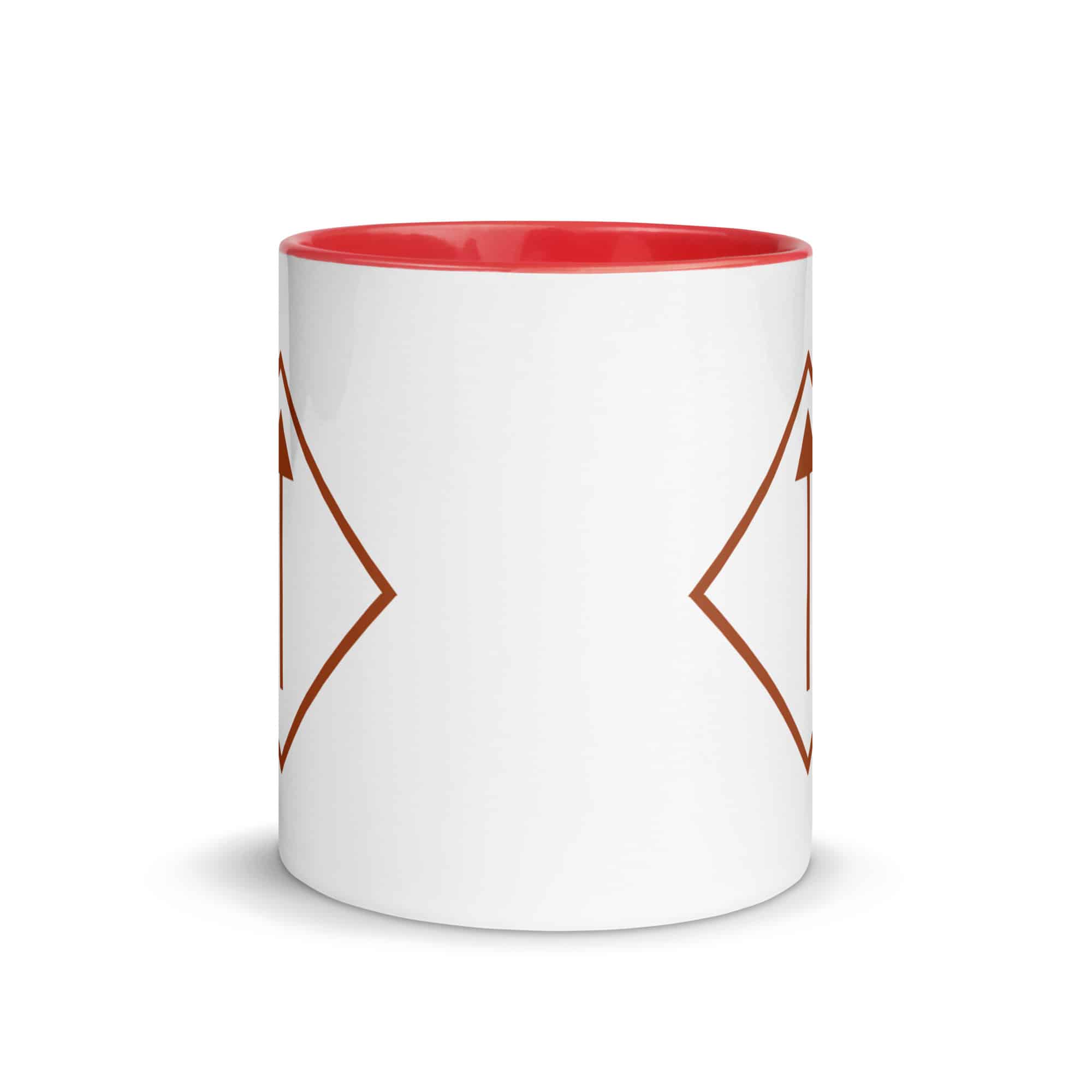 Terracotta Diamond Waymarker Color Inside Mug