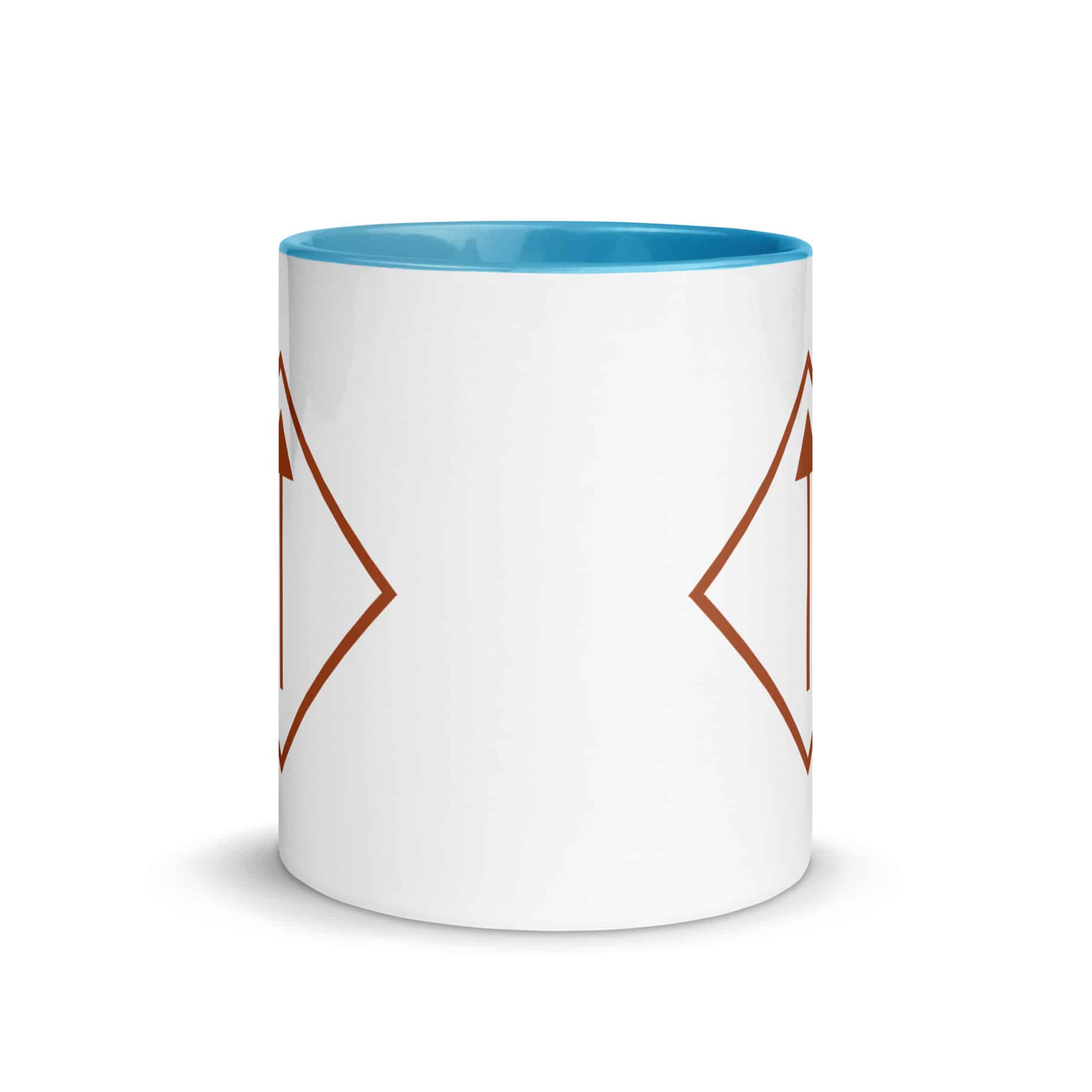 Terracotta Diamond Waymarker Color Inside Mug