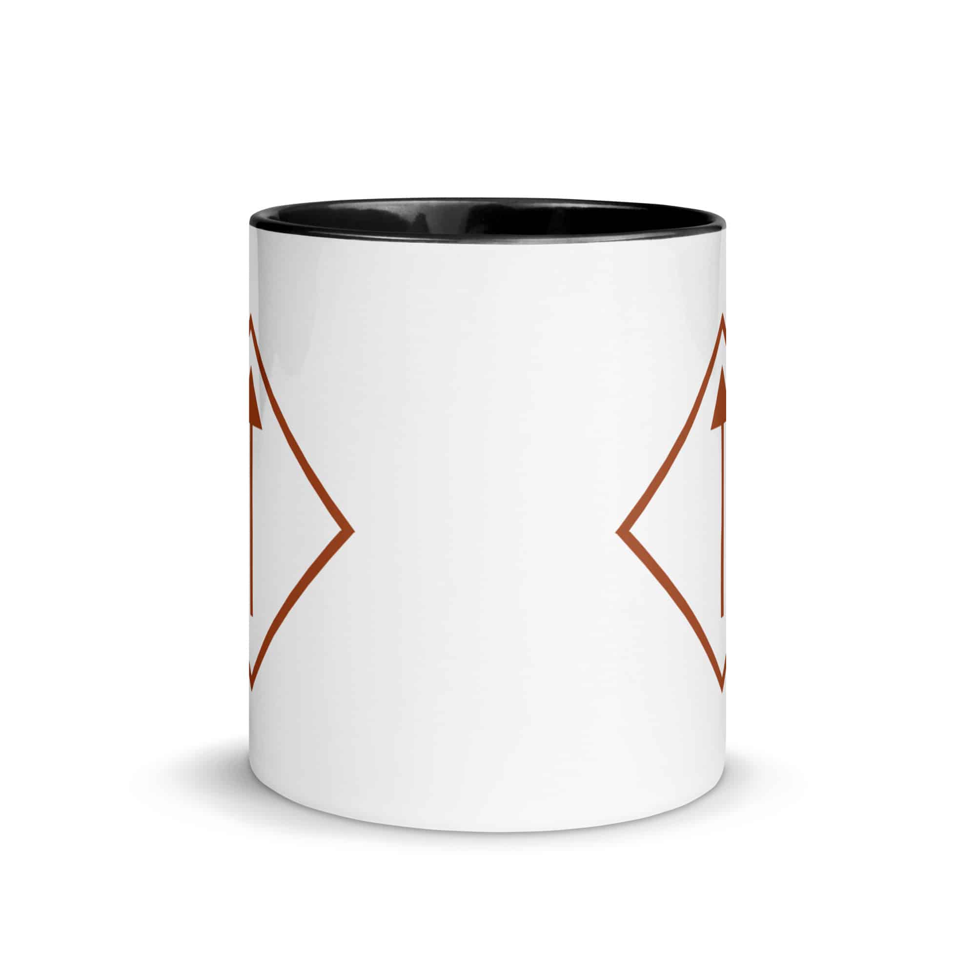 Terracotta Diamond Waymarker Color Inside Mug