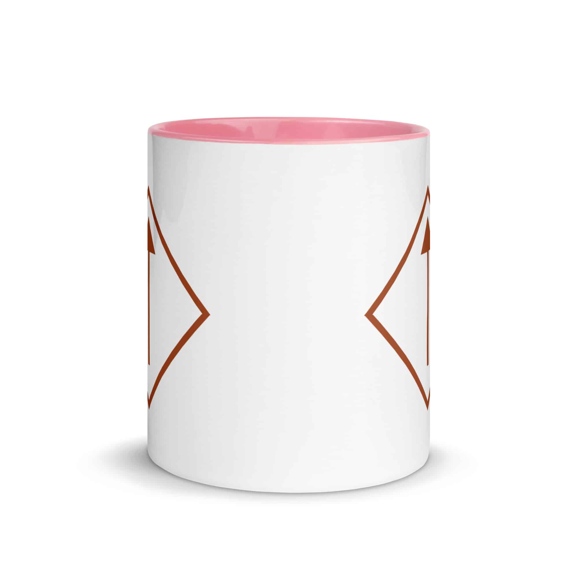 Terracotta Diamond Waymarker Color Inside Mug