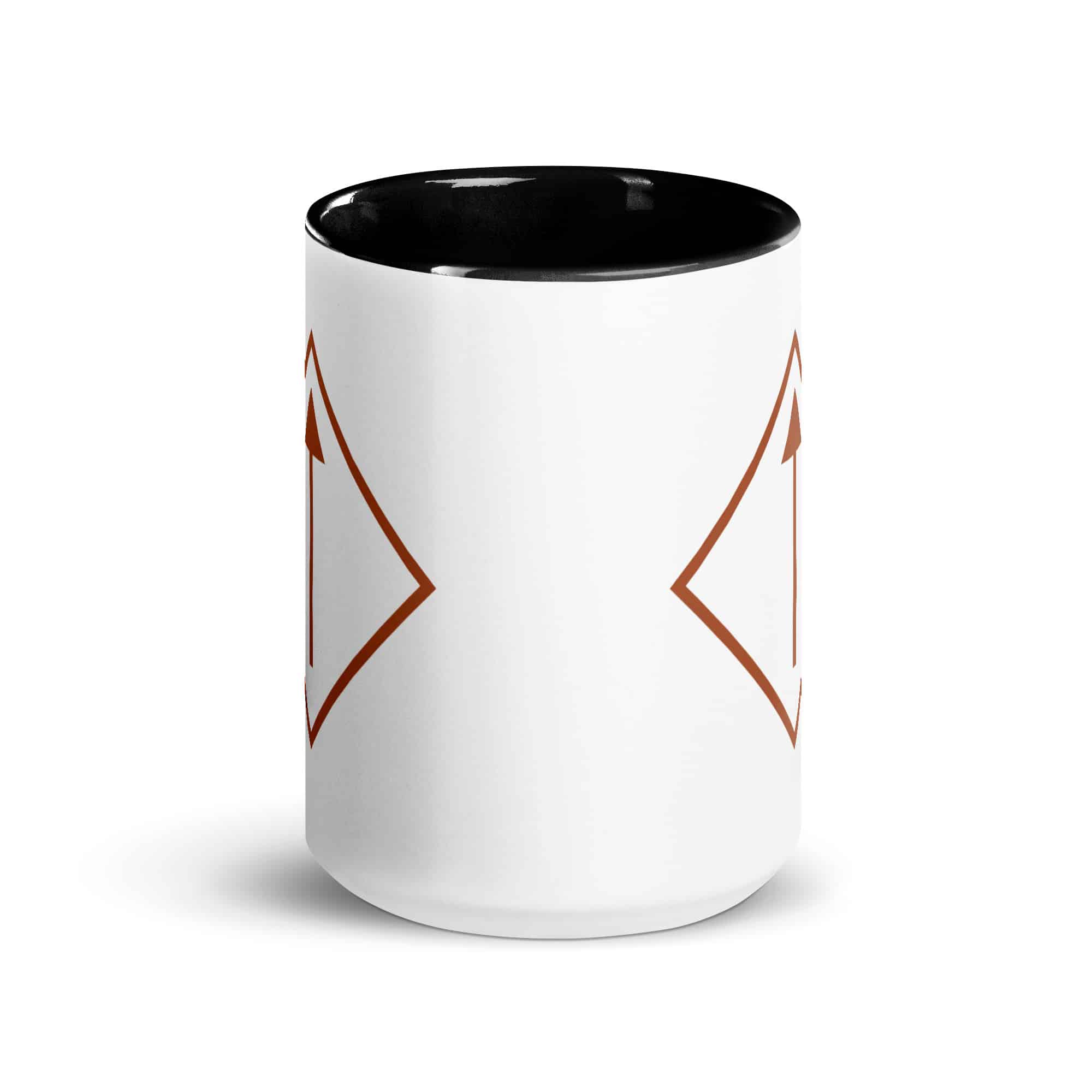 Terracotta Diamond Waymarker Color Inside Mug