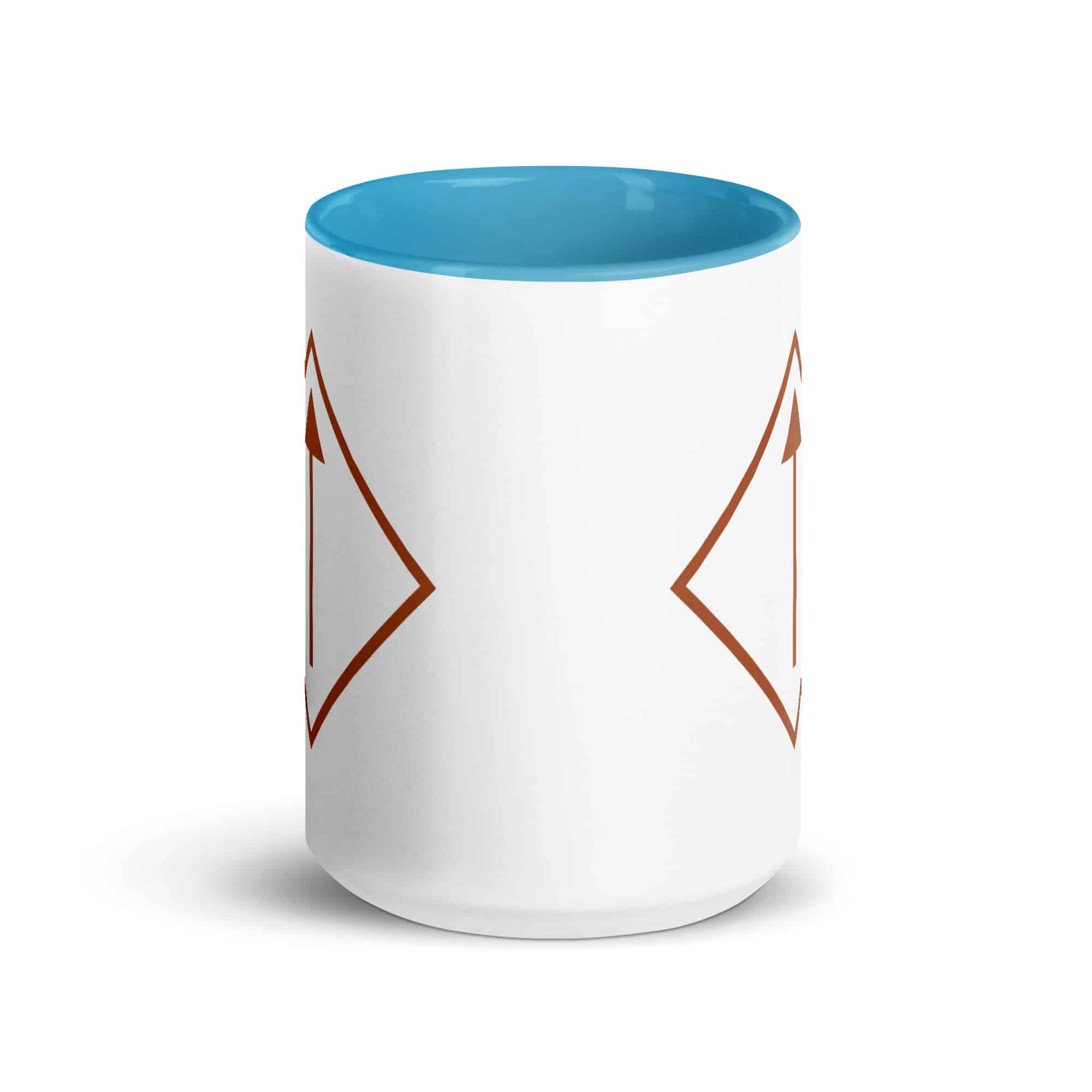 Terracotta Diamond Waymarker Color Inside Mug