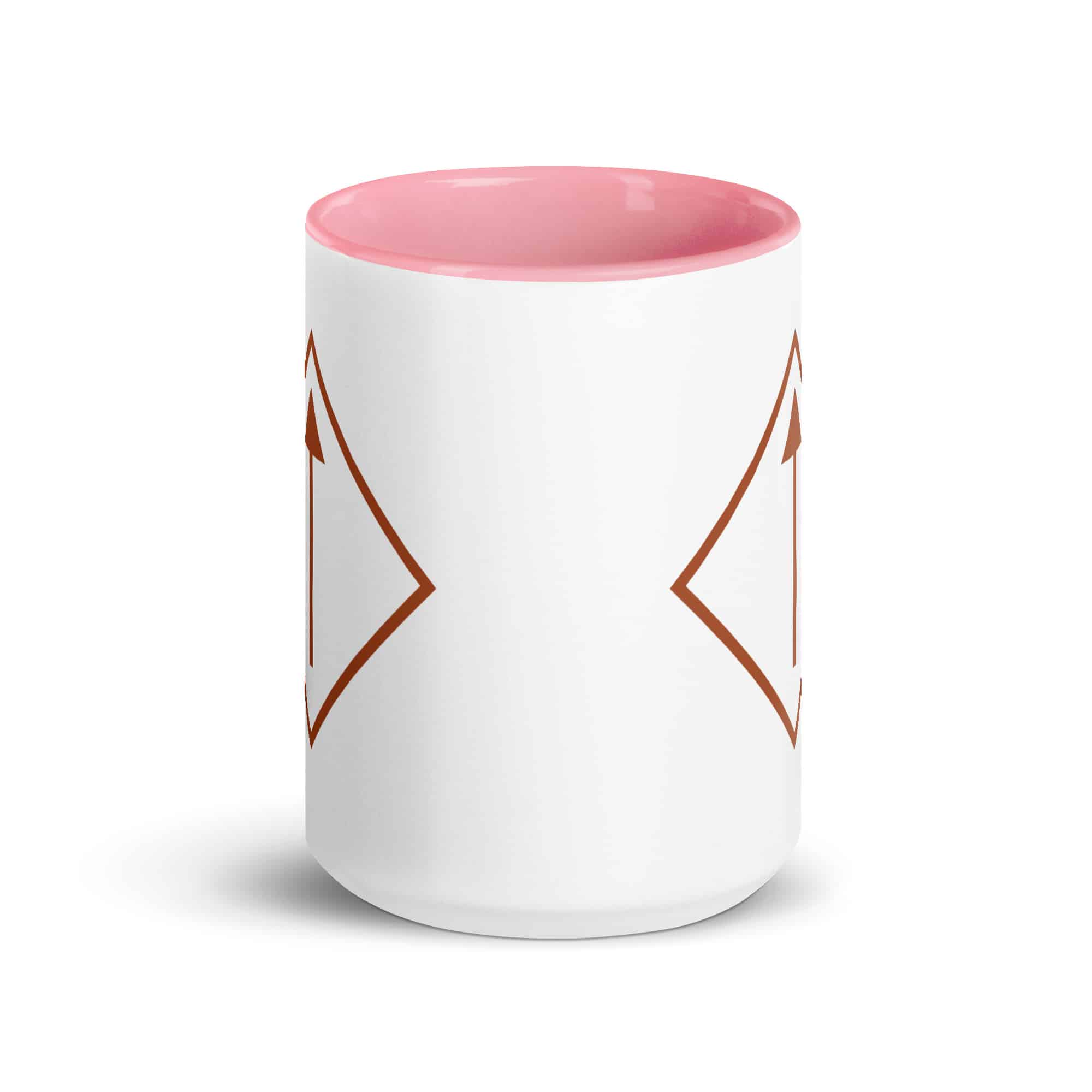 Terracotta Diamond Waymarker Color Inside Mug