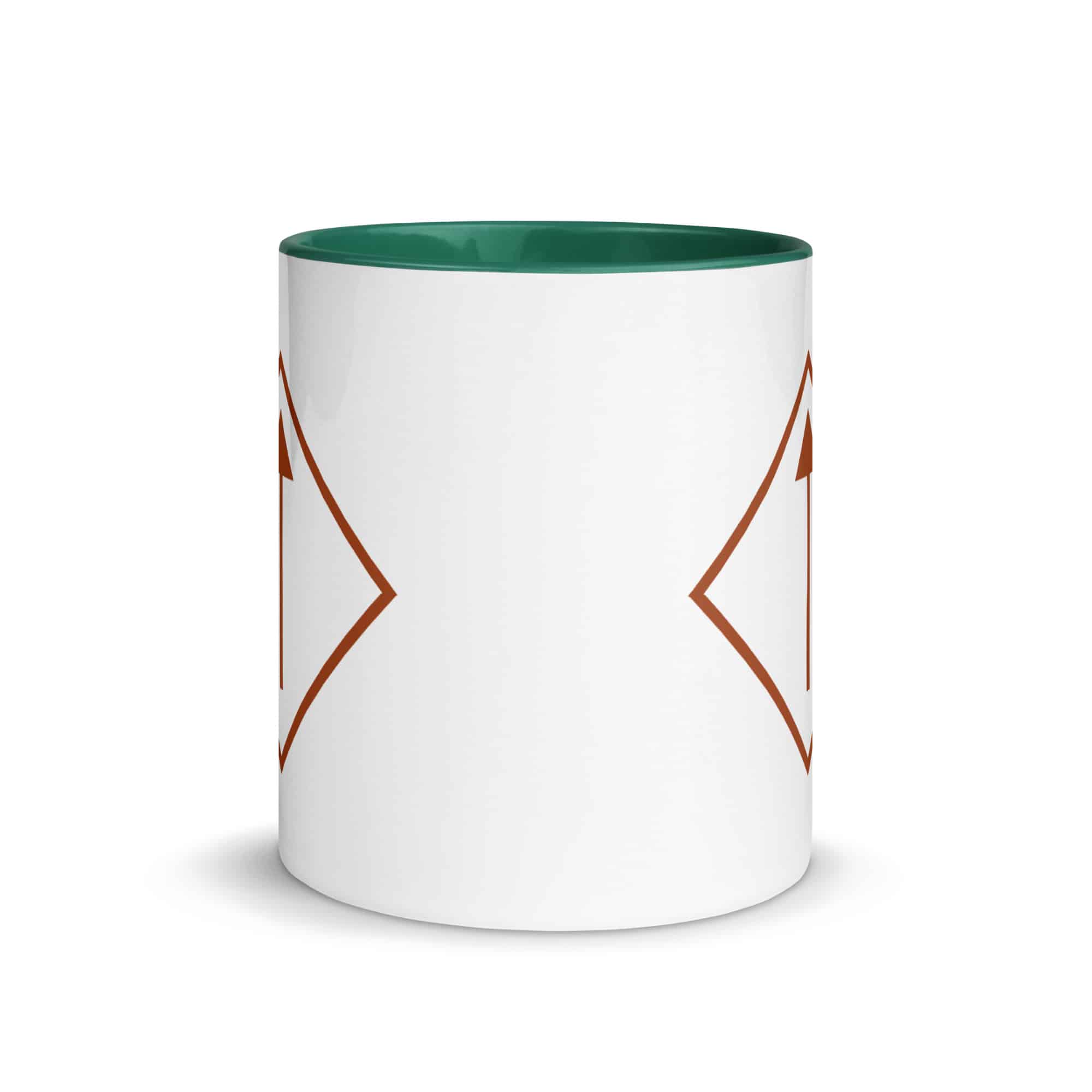 Terracotta Diamond Waymarker Color Inside Mug