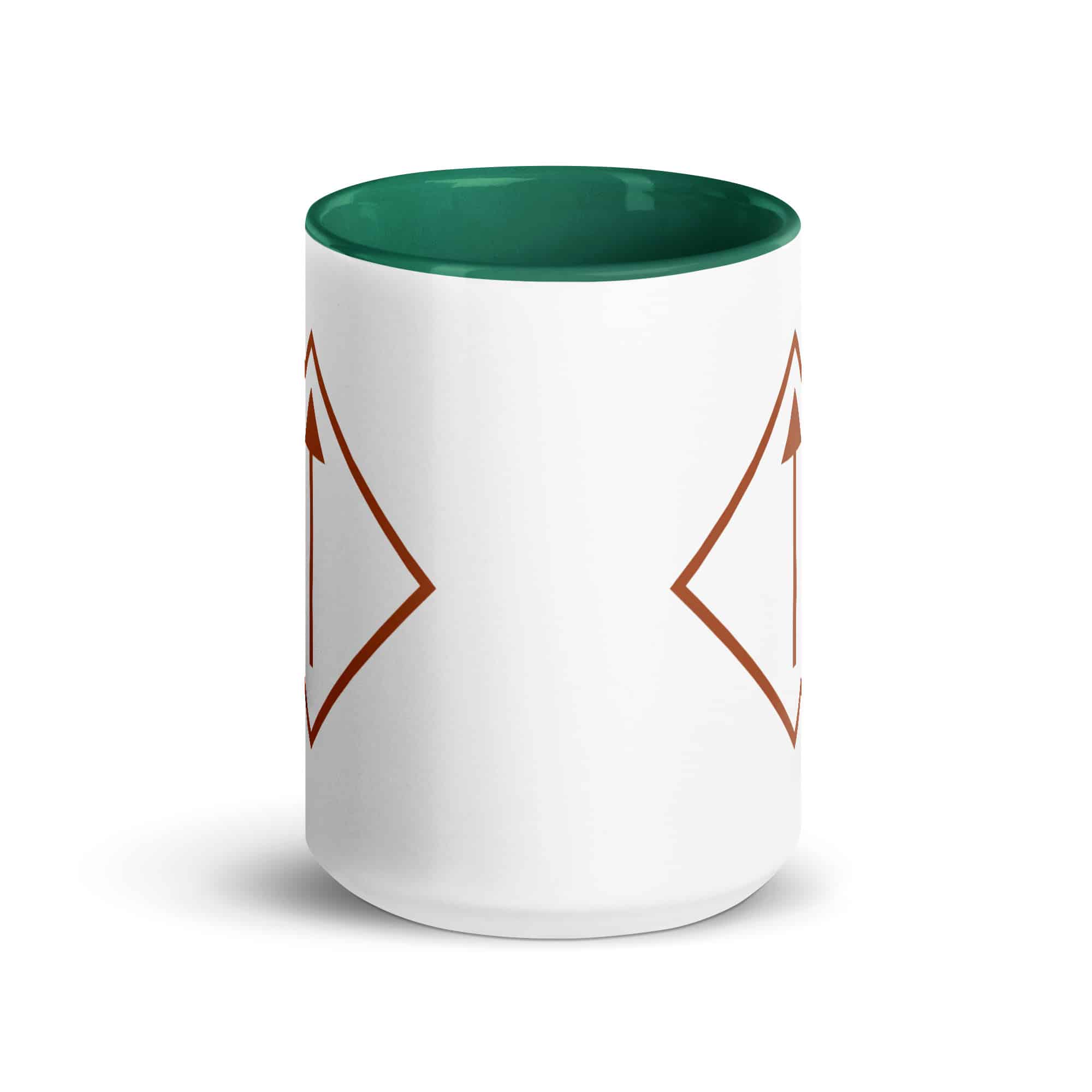 Terracotta Diamond Waymarker Color Inside Mug