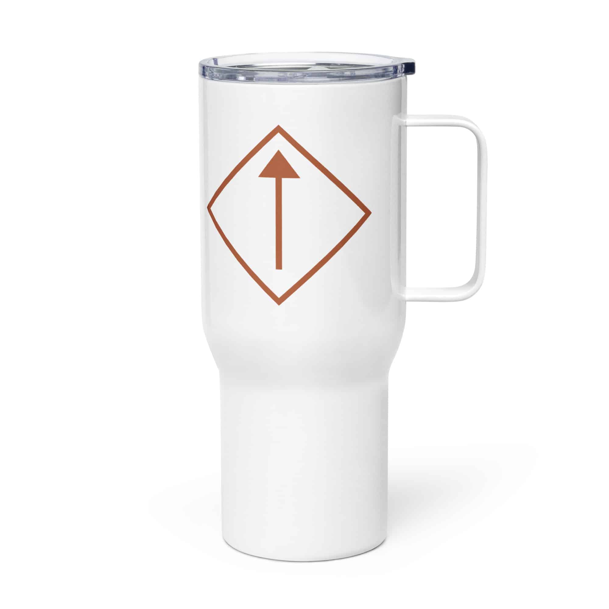 Terracotta Diamond Waymarker Travel Mug