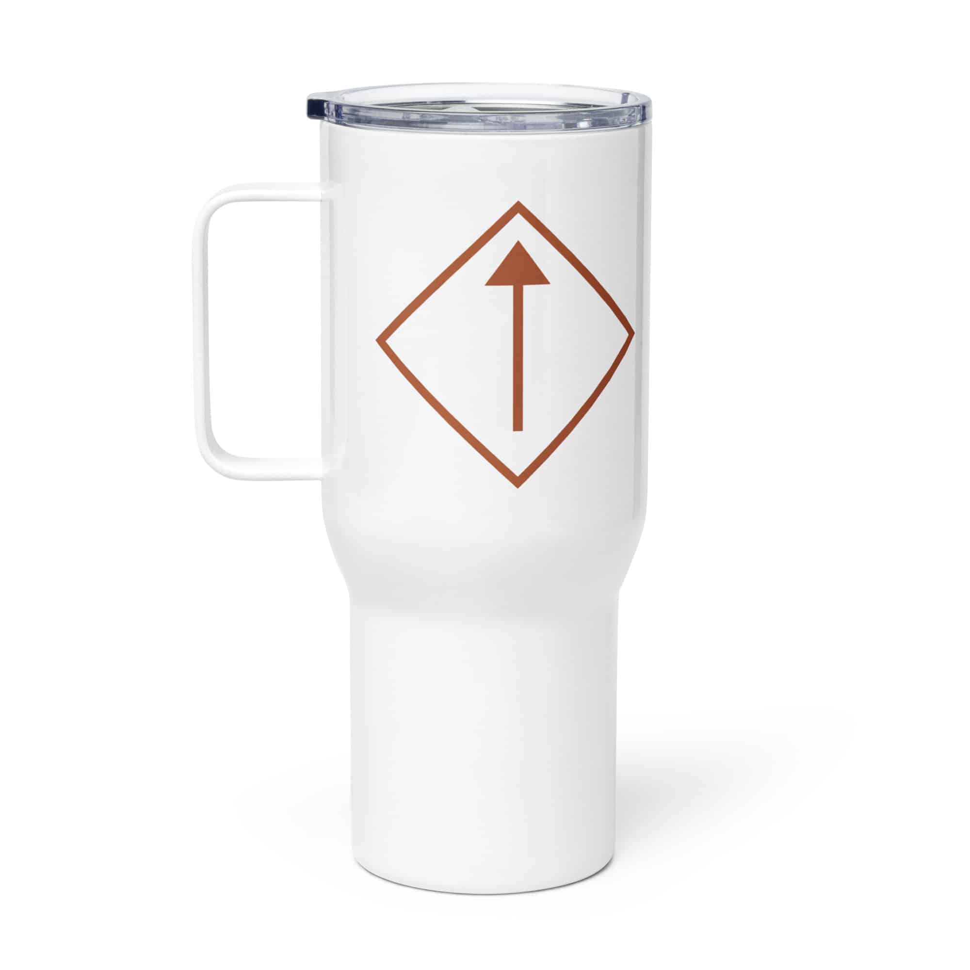 Terracotta Diamond Waymarker Travel Mug
