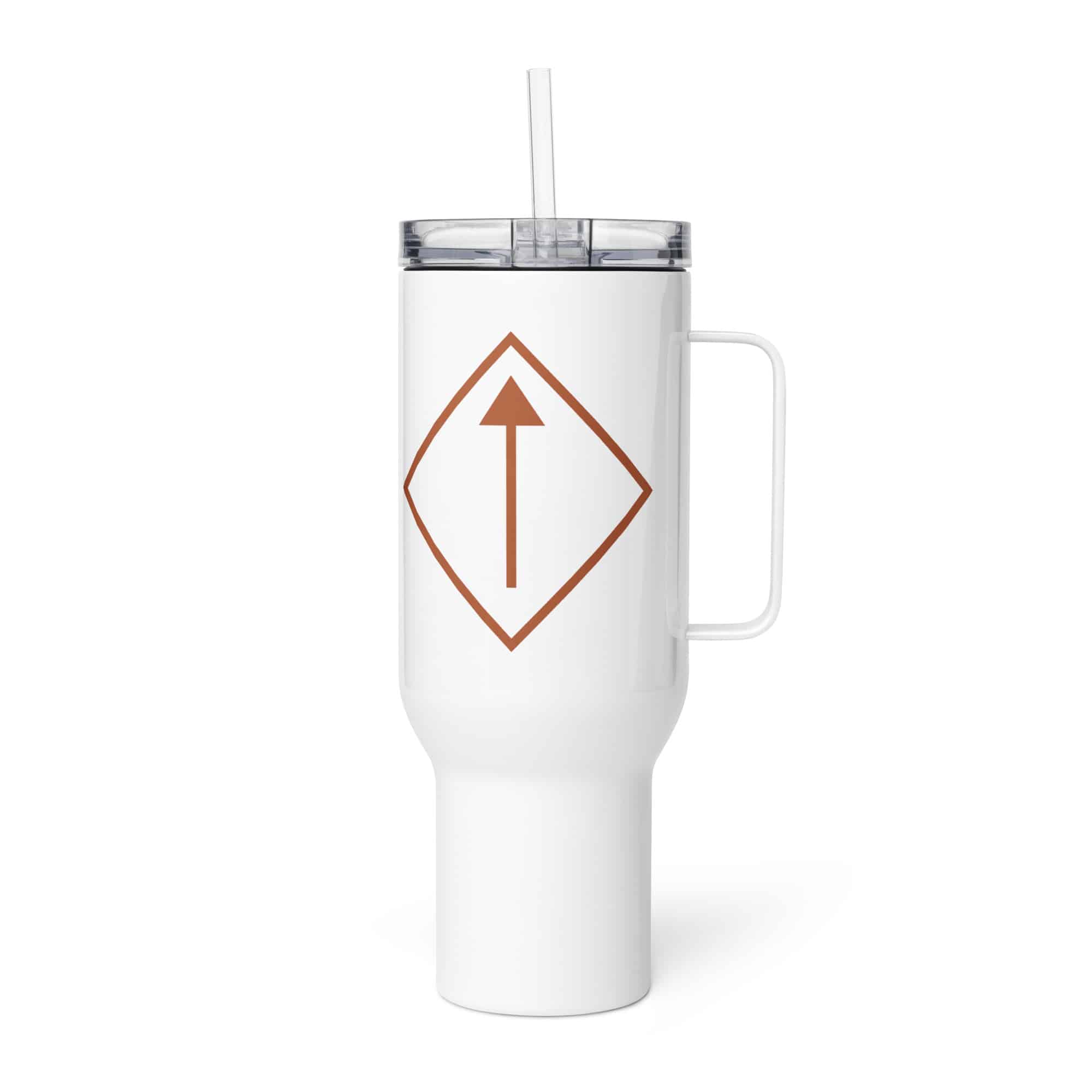 Terracotta Diamond Waymarker Travel Mug