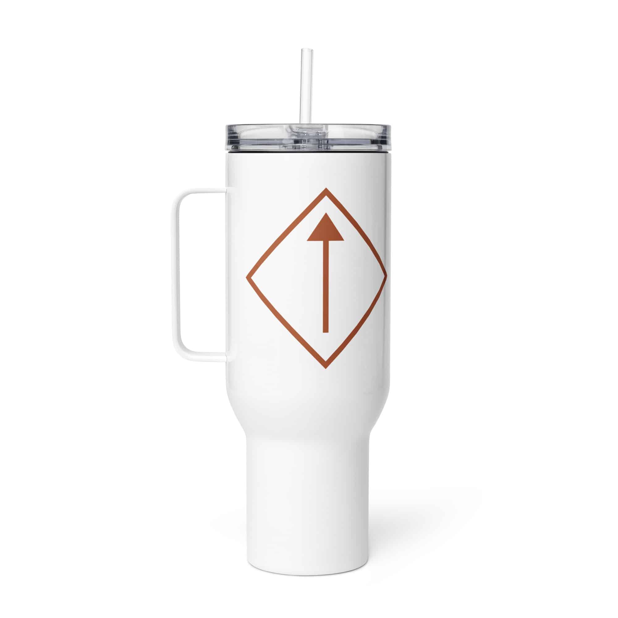 Terracotta Diamond Waymarker Travel Mug