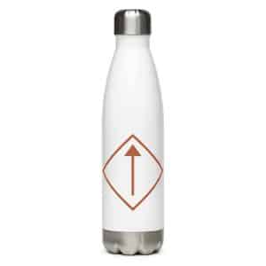 09 Diamond Waymarker Terracotta Stainless Steel Water Bottle - 17 oz - Main