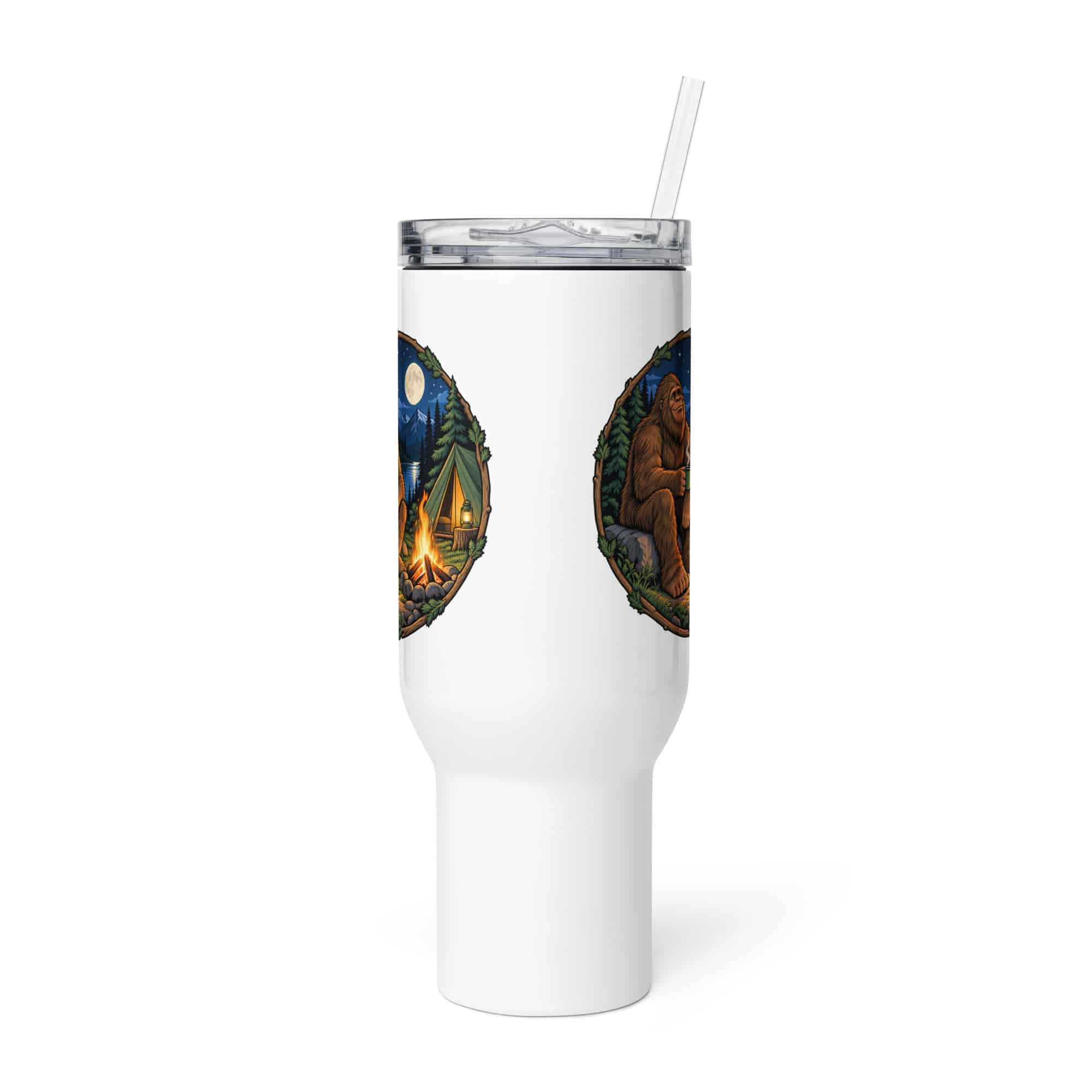 Bigfoot Campfire Coffee Travel Mug