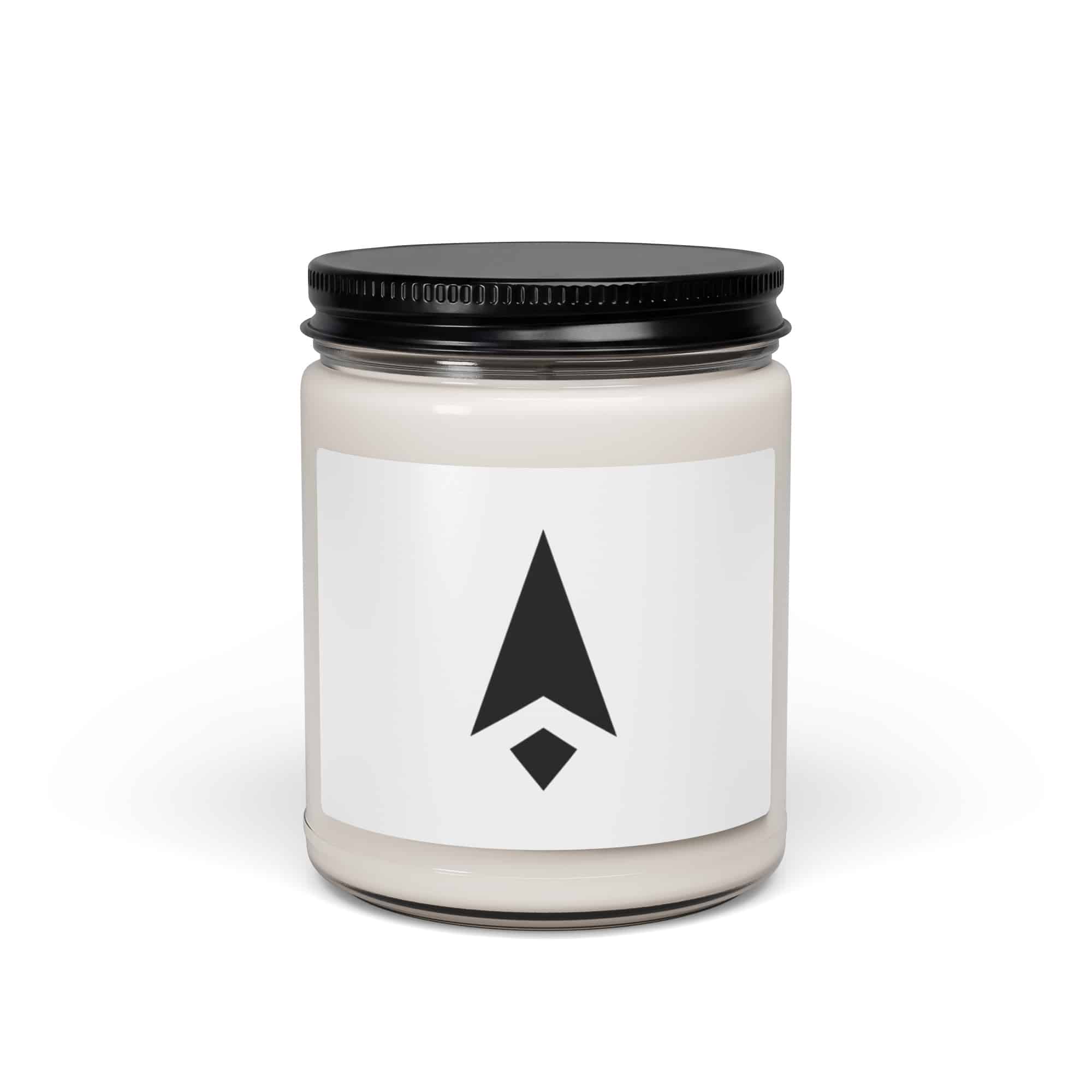 Black Compass Arrow Candle