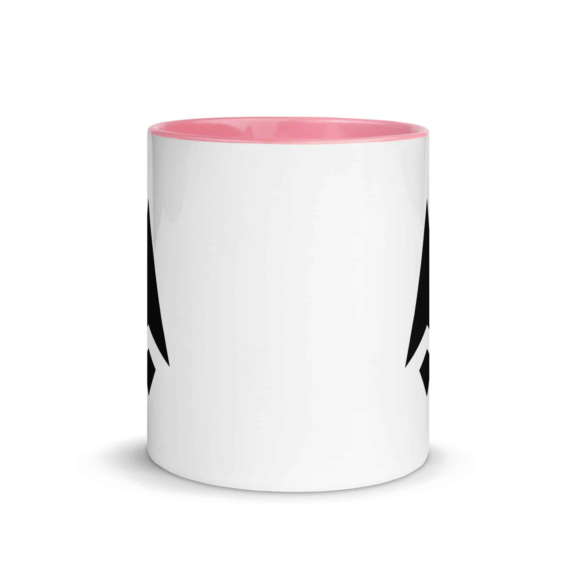 Black Compass Arrow Color Inside Mug