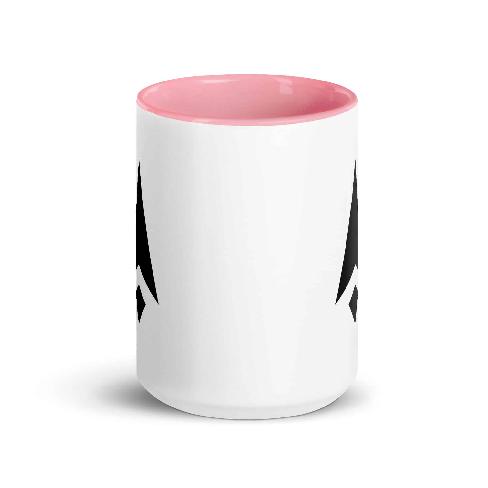Black Compass Arrow Color Inside Mug