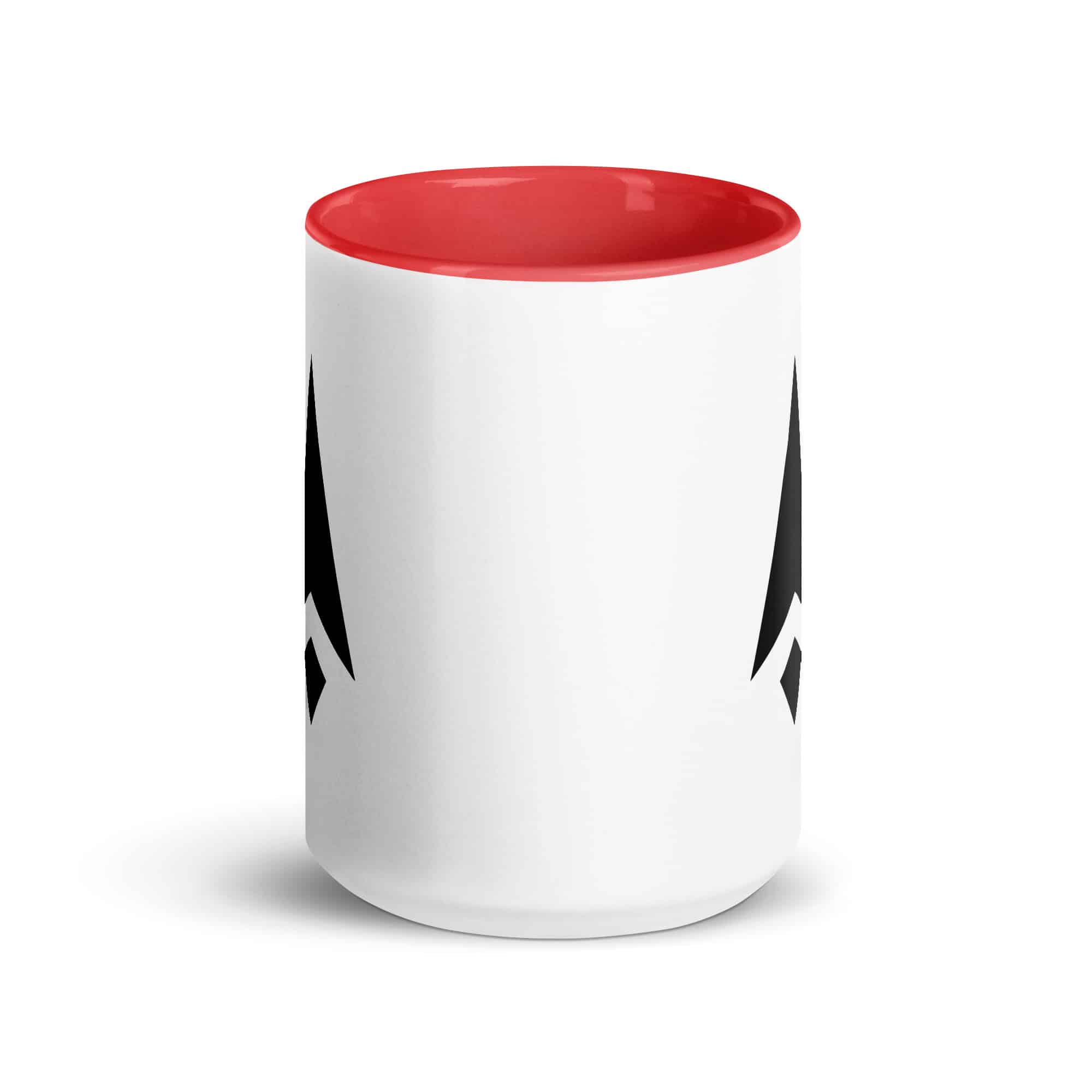 Black Compass Arrow Color Inside Mug