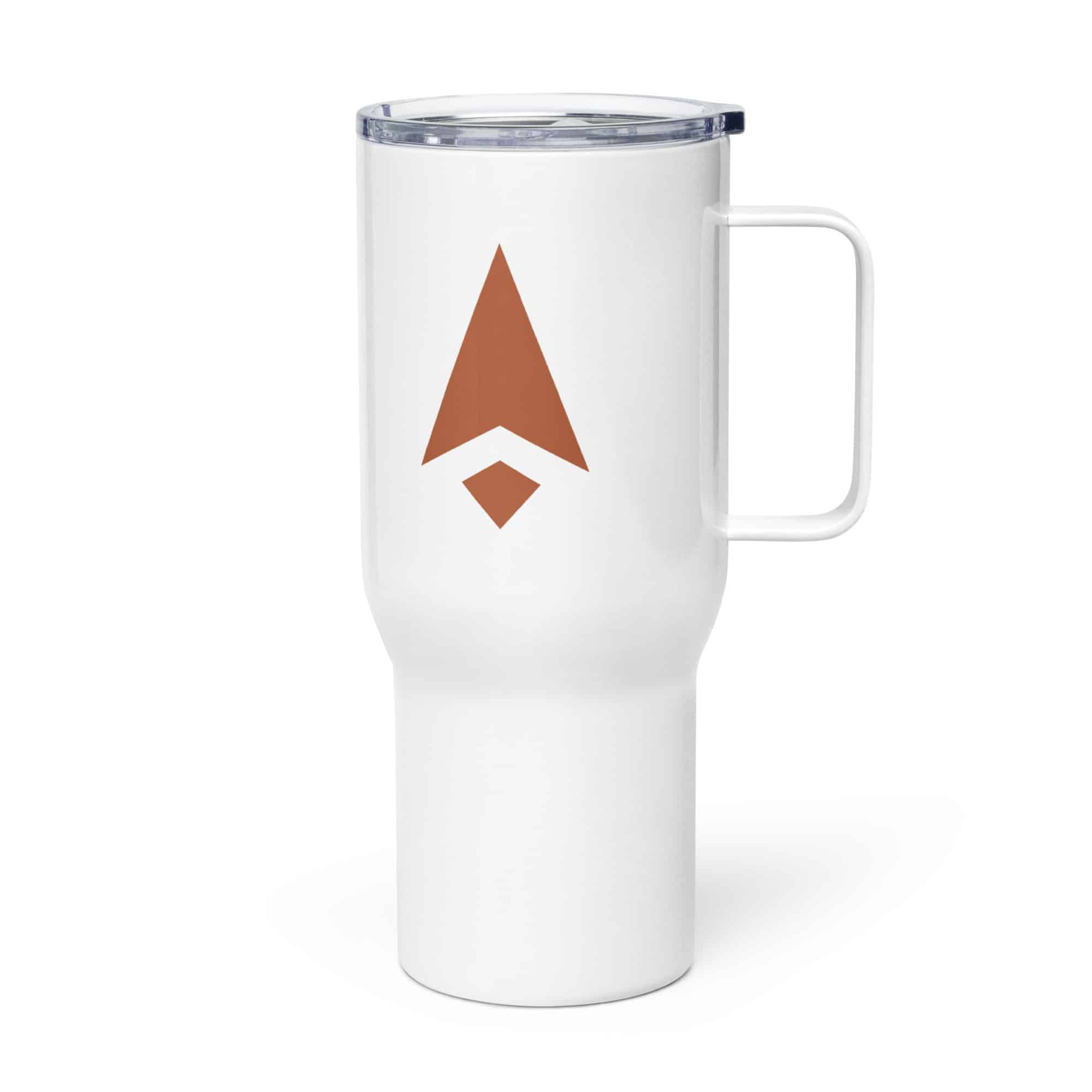 Terracotta Compass Arrow Travel Mug
