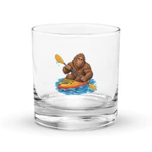 11 Bigfoot Kayak Rocks Glass - 10.5 oz - Main