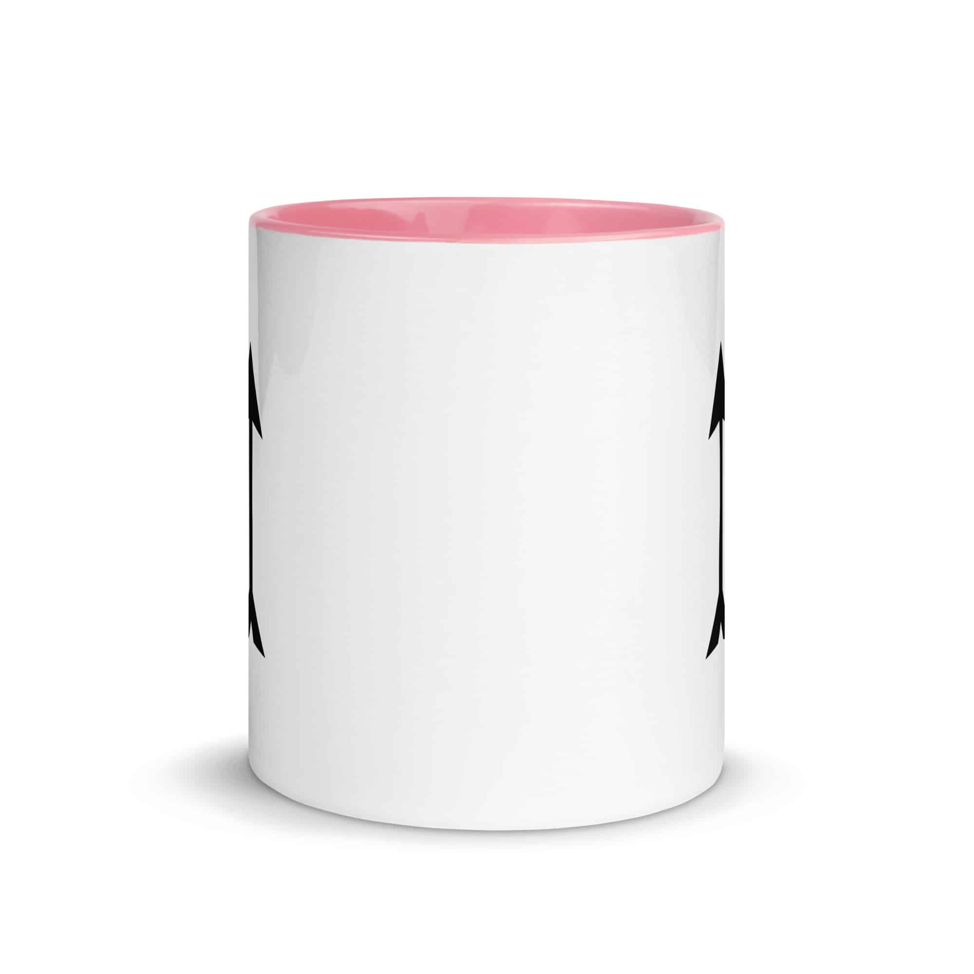Black Longbow Arrow Color Inside Mug