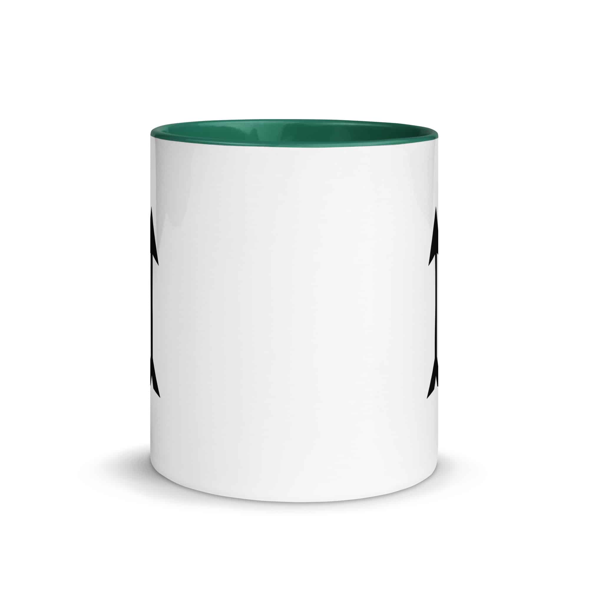 Black Longbow Arrow Color Inside Mug