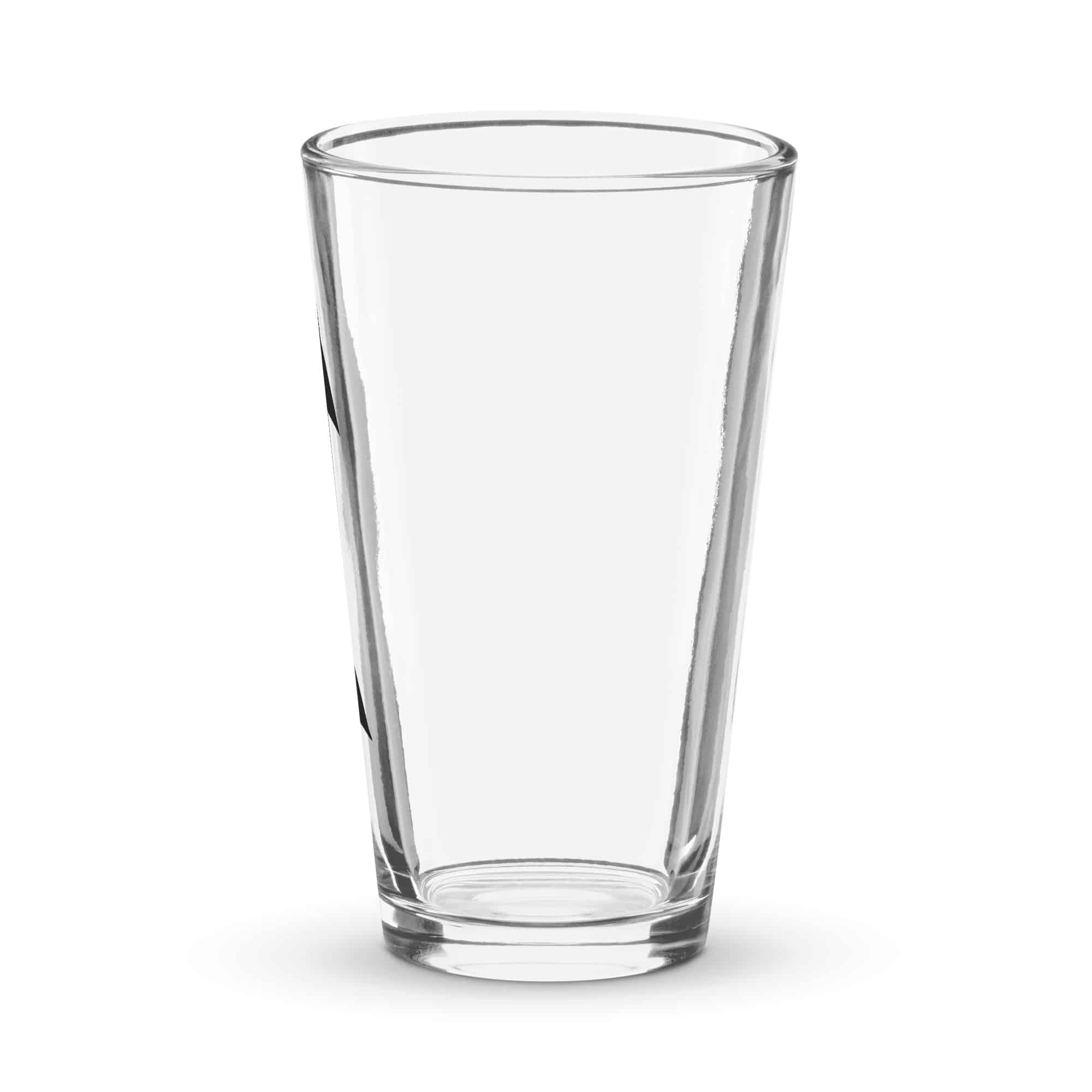 Black Longbow Arrow Pint Glass