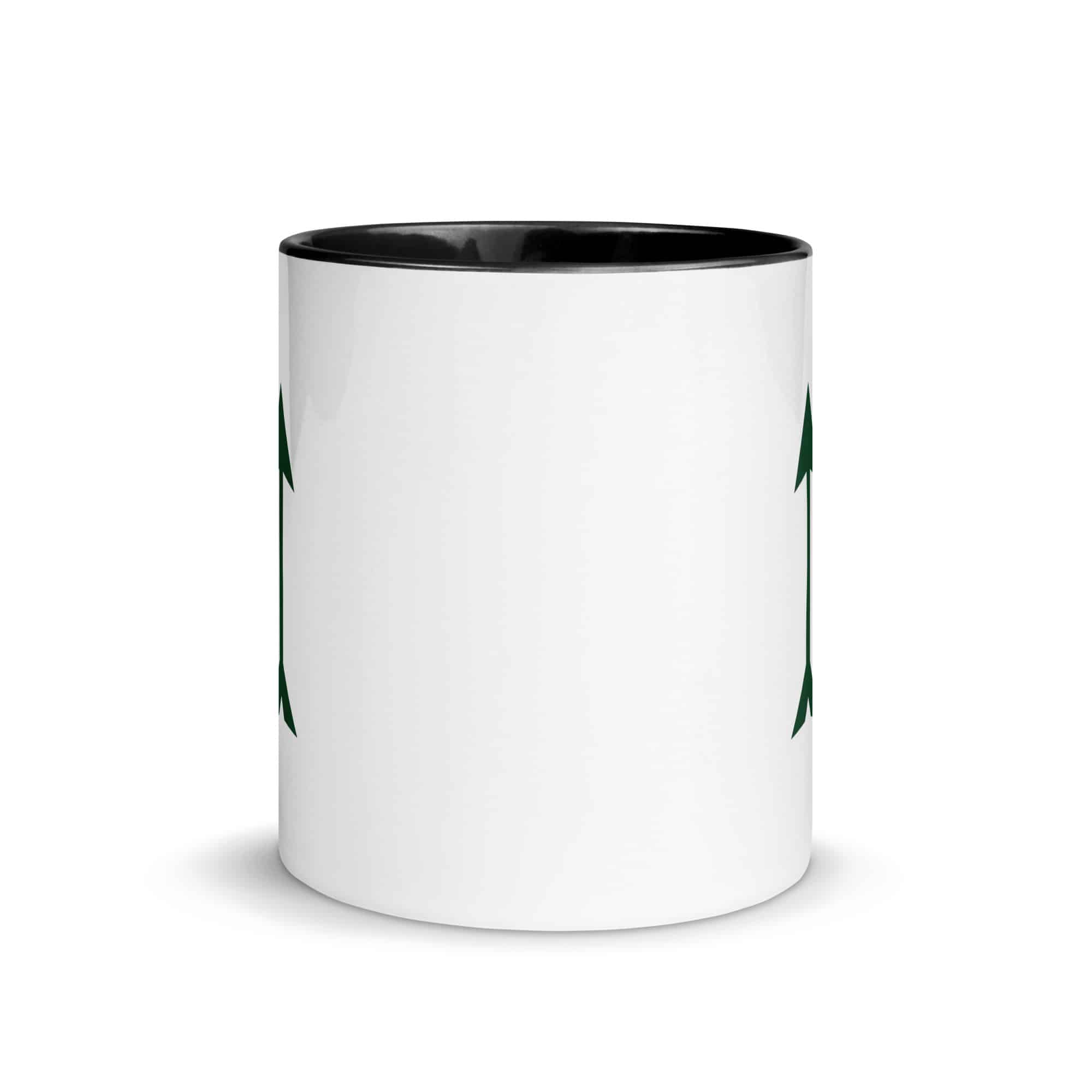 Forest Green Longbow Arrow Color Inside Mug