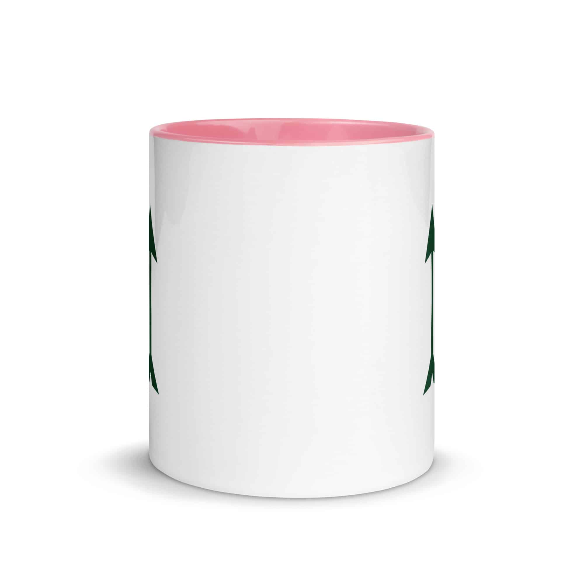 Forest Green Longbow Arrow Color Inside Mug