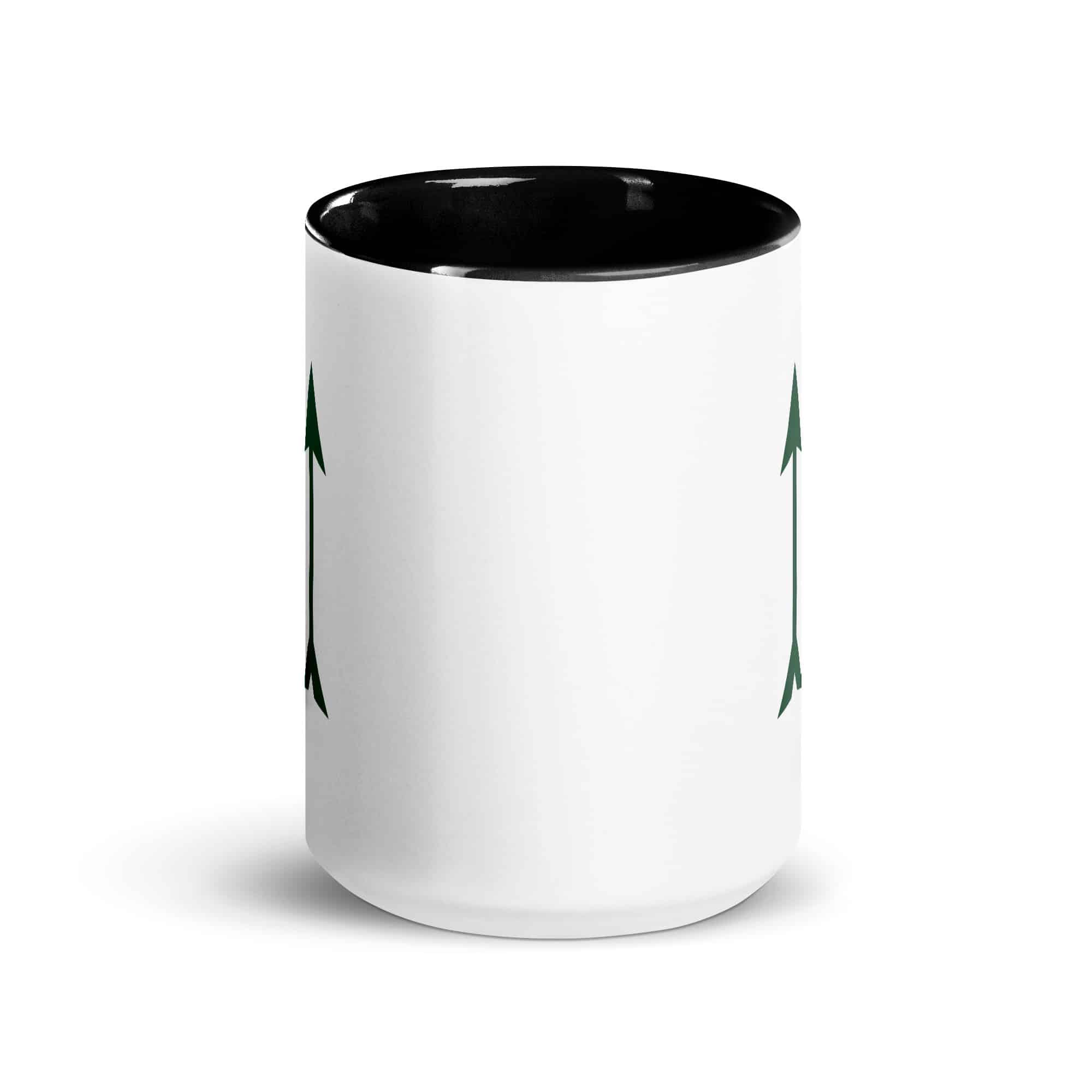 Forest Green Longbow Arrow Color Inside Mug