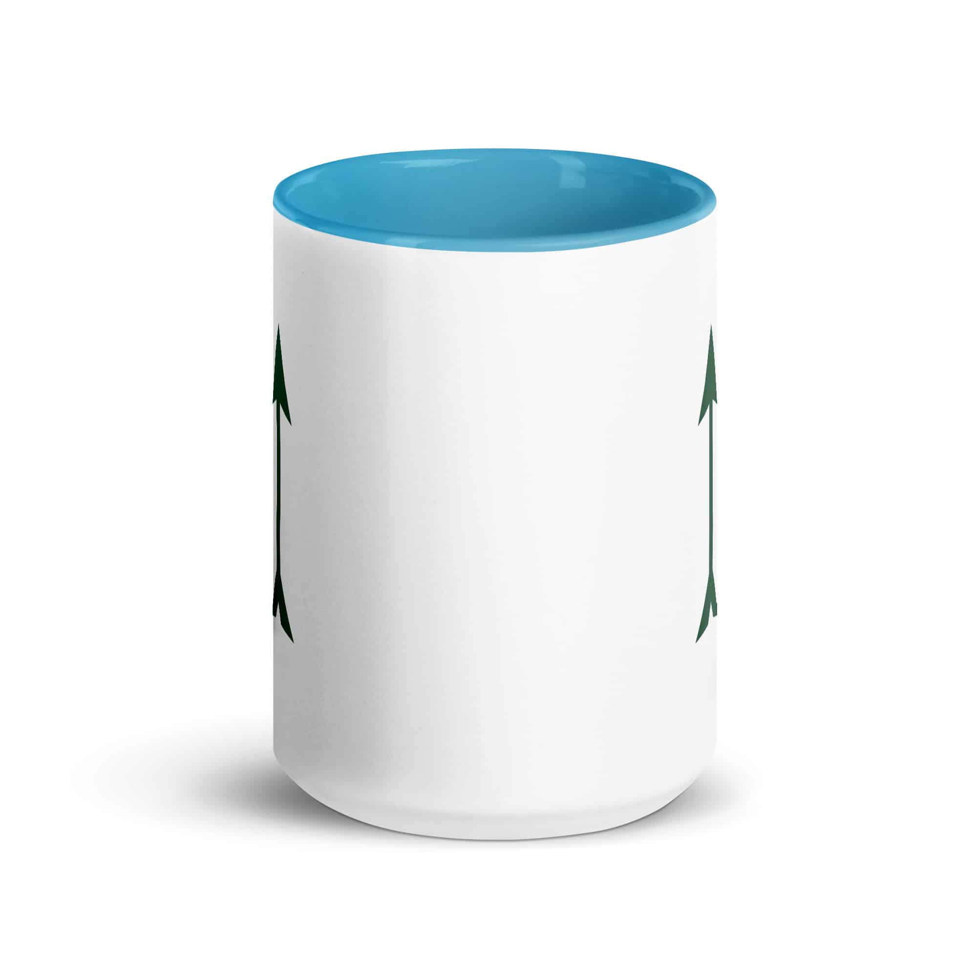 Forest Green Longbow Arrow Color Inside Mug