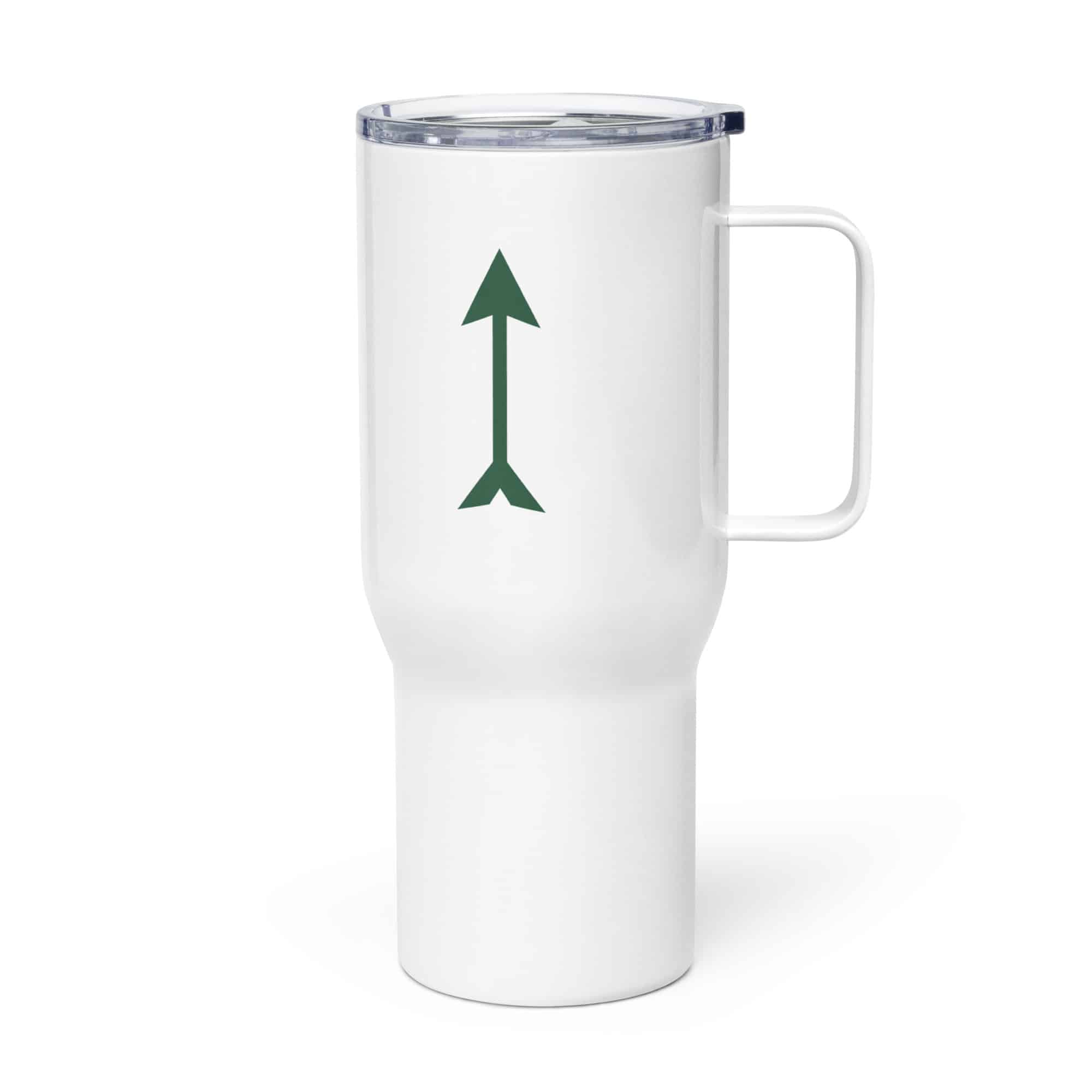 Forest Green Longbow Arrow Travel Mug