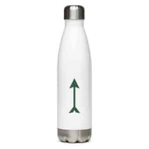 11 Longbow Arrow Forest Green Stainless Steel Water Bottle - 17 oz - Main