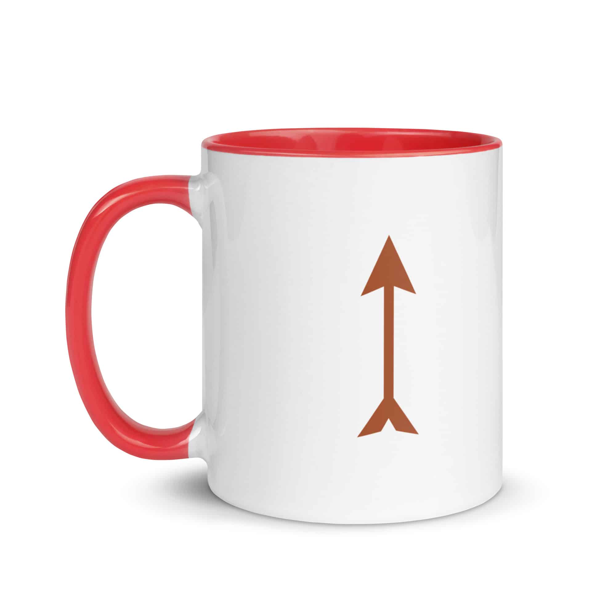 Terracotta Longbow Arrow Color Inside Mug