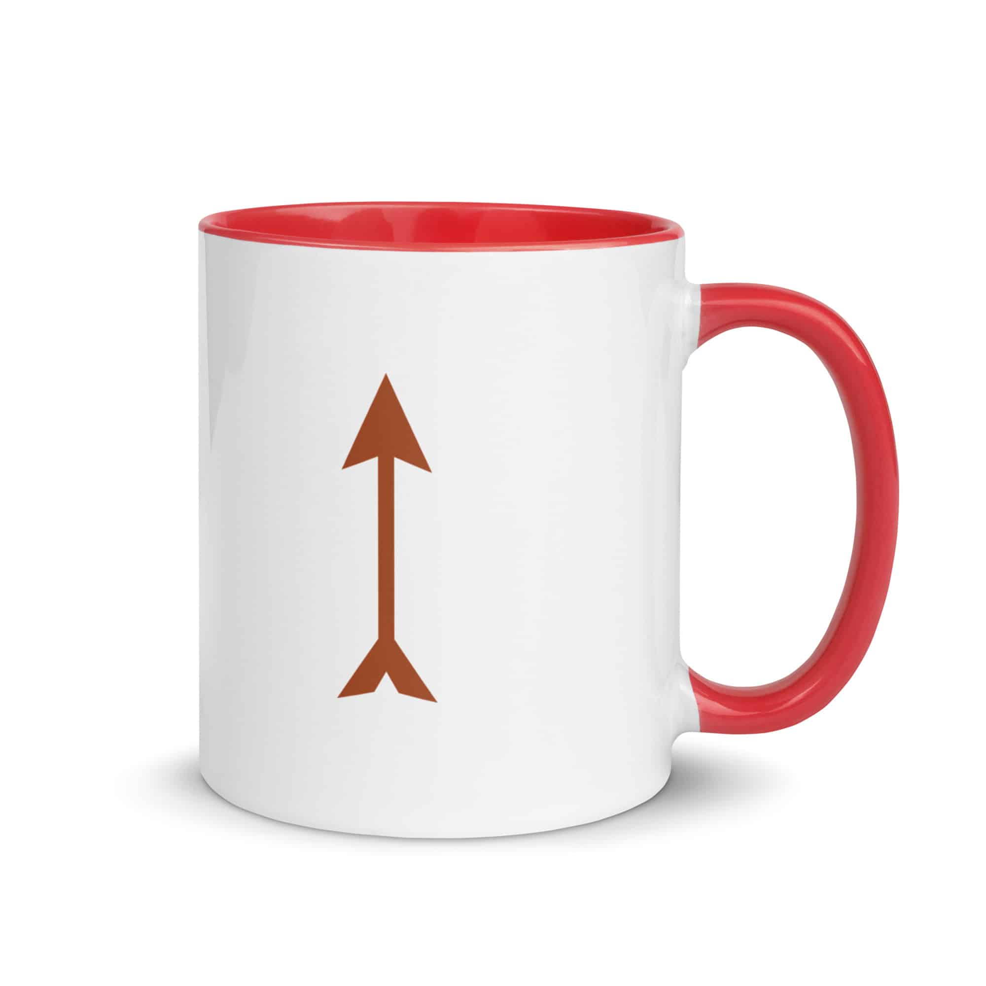 Terracotta Longbow Arrow Color Inside Mug