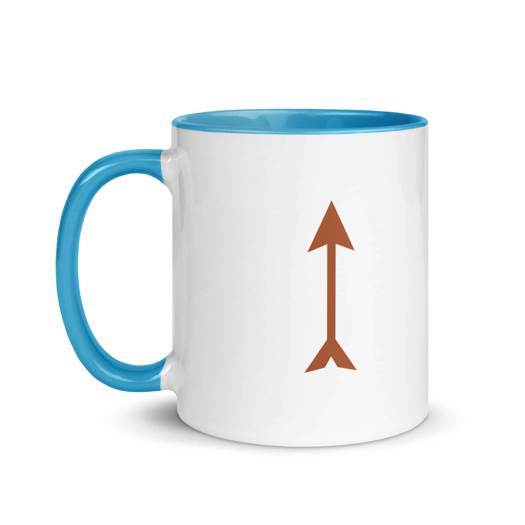 Terracotta Longbow Arrow Color Inside Mug