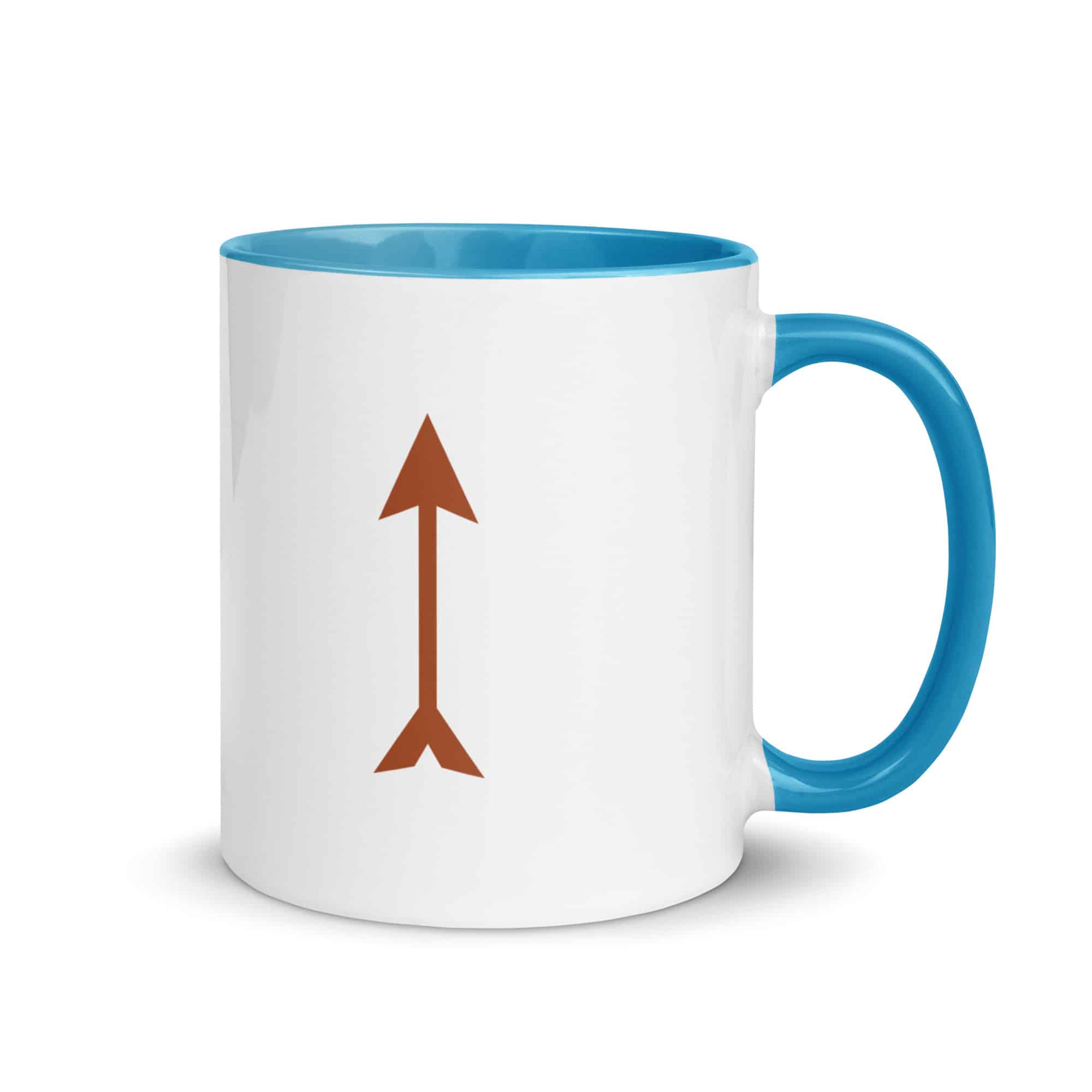 Terracotta Longbow Arrow Color Inside Mug