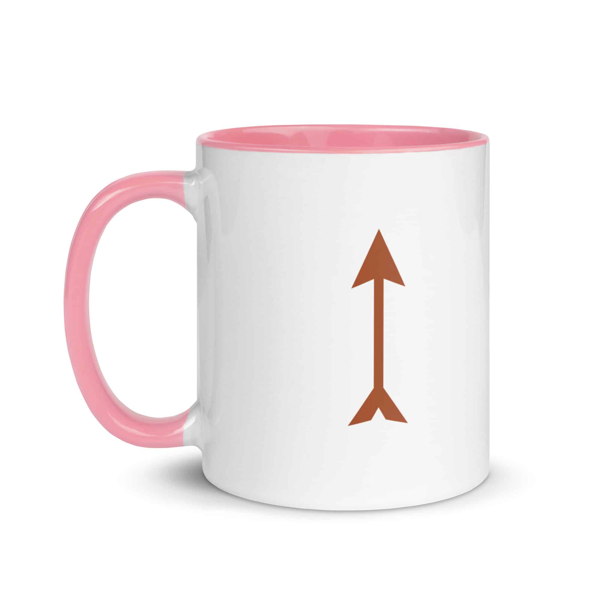 Terracotta Longbow Arrow Color Inside Mug