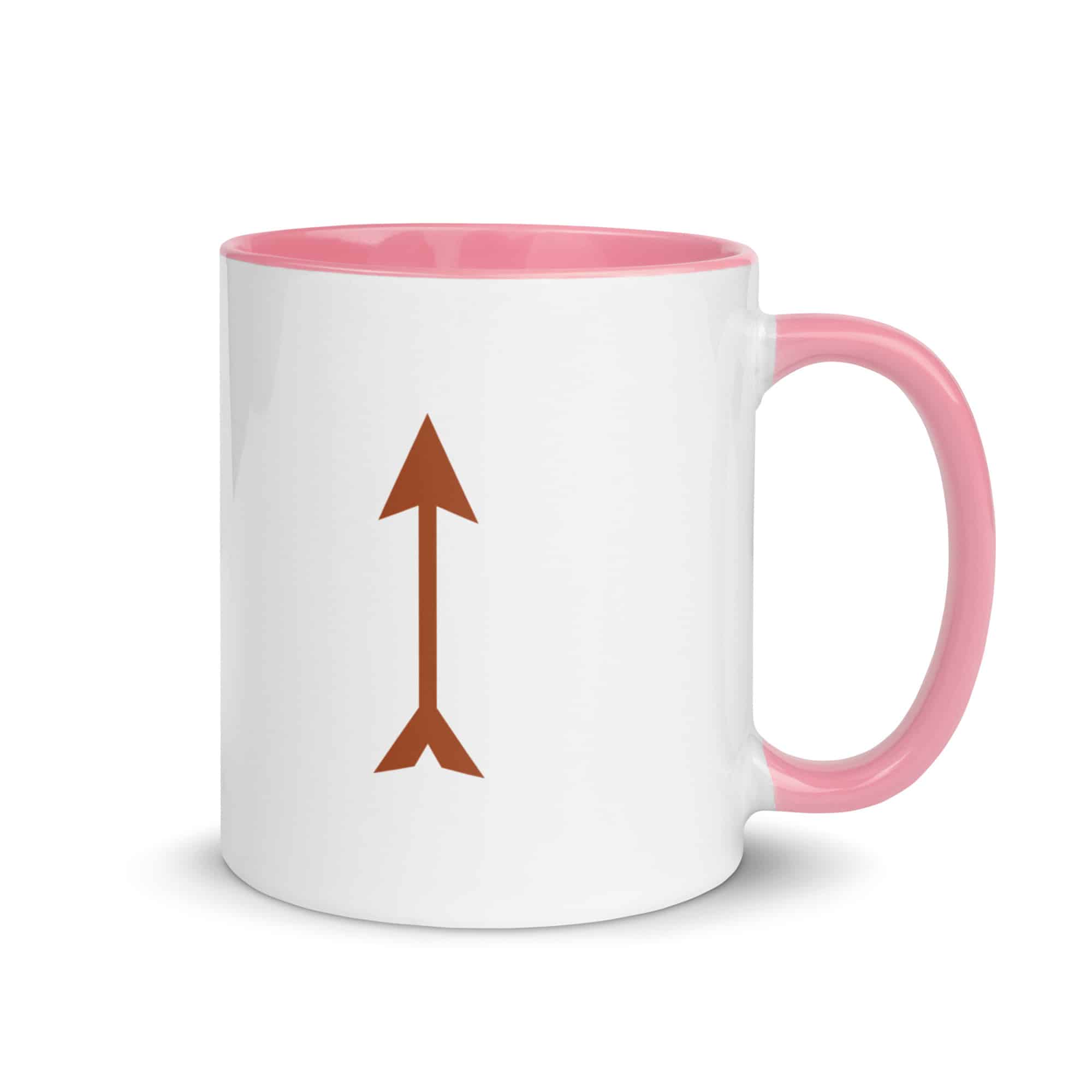 Terracotta Longbow Arrow Color Inside Mug