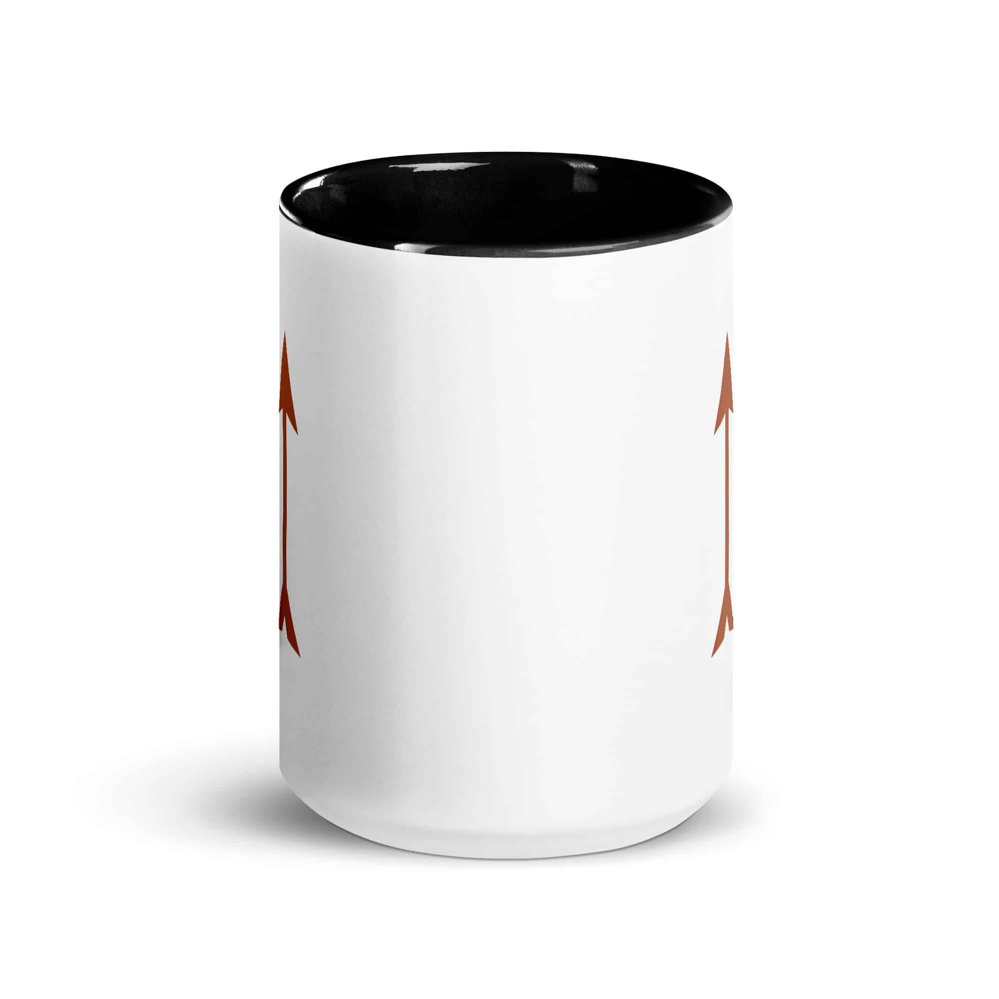 Terracotta Longbow Arrow Color Inside Mug
